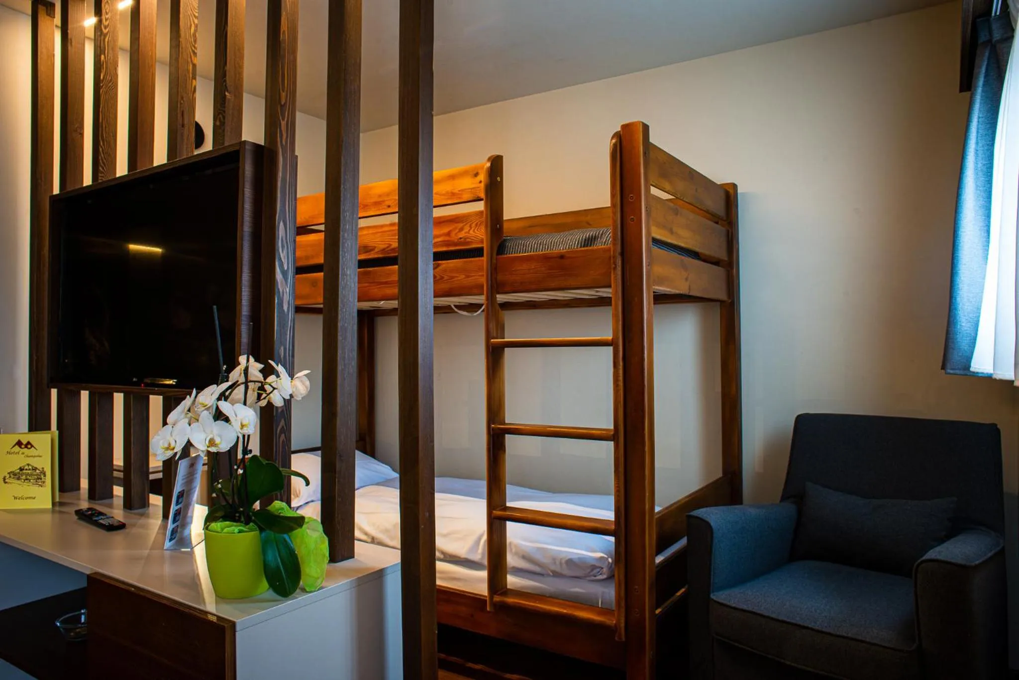 Bed in Hotel De Champoluc