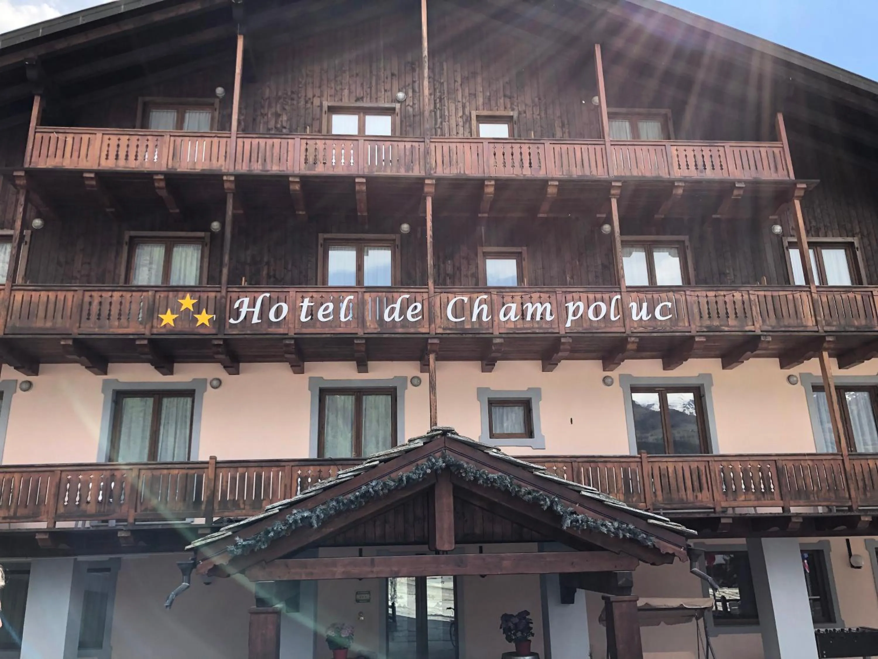 Property logo or sign in Hotel De Champoluc