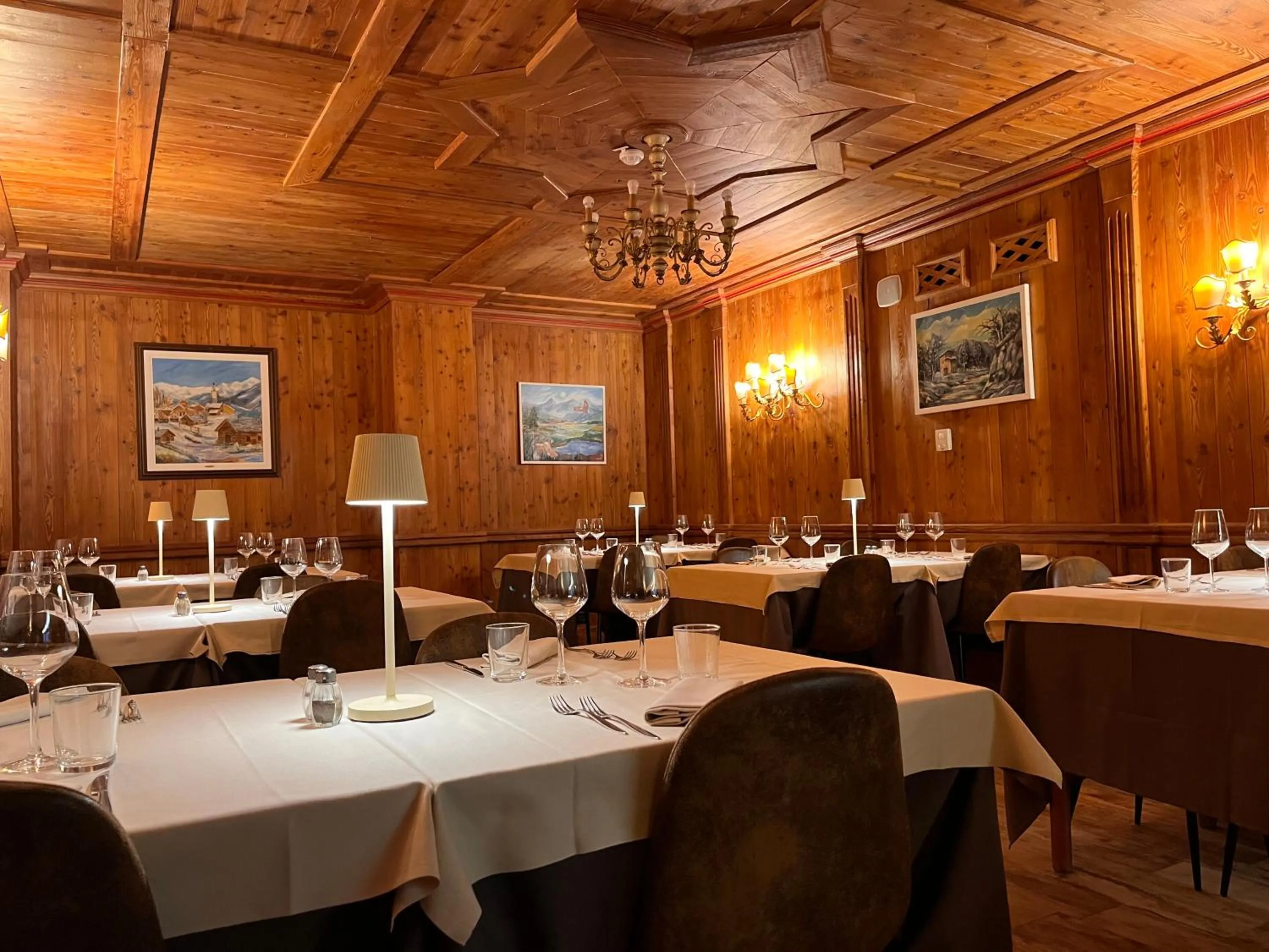 Restaurant/places to eat in Hotel De Champoluc