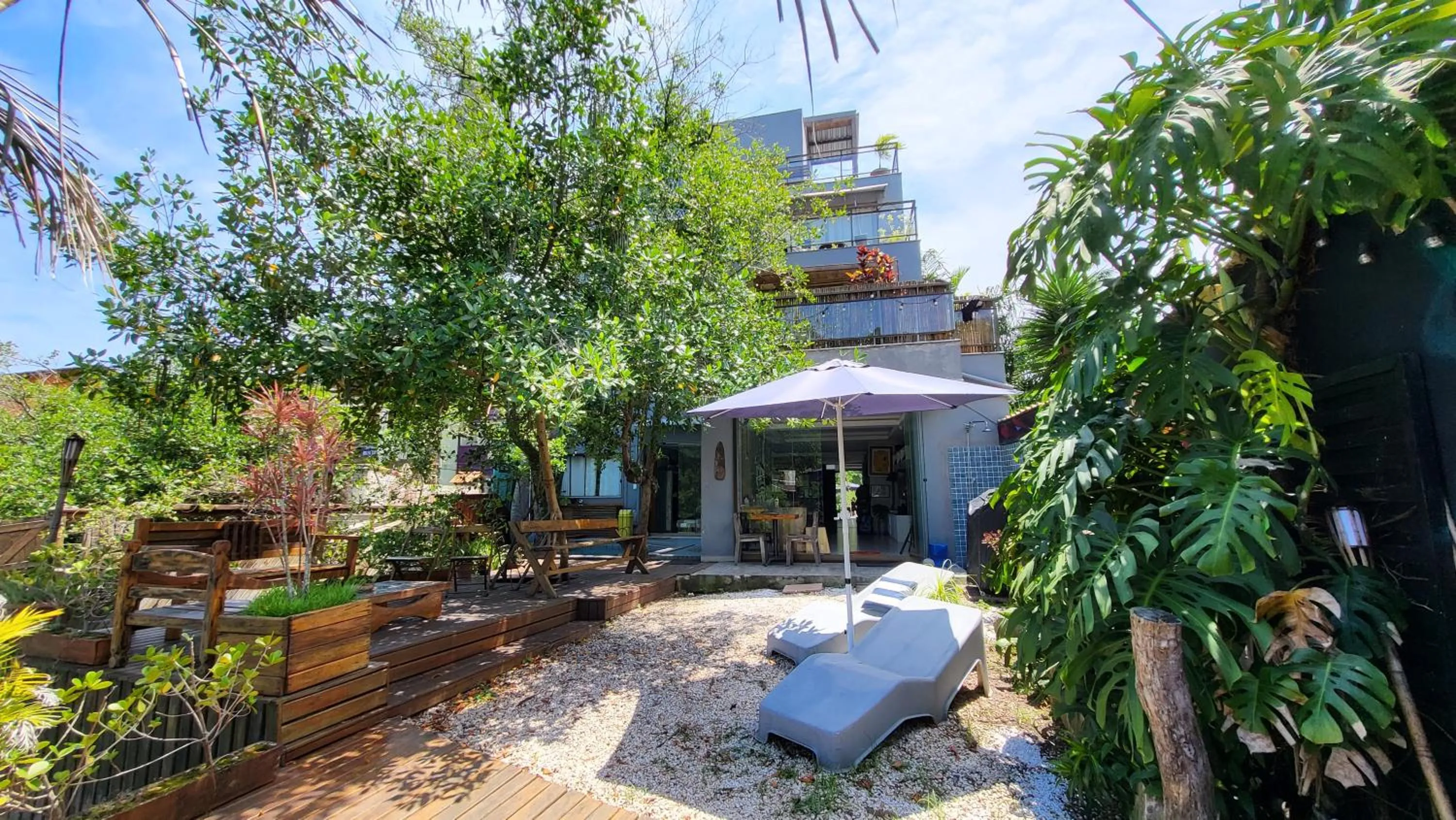 Patio in Casanova Residence - Barra da Tijuca na Ilha da Gigoia