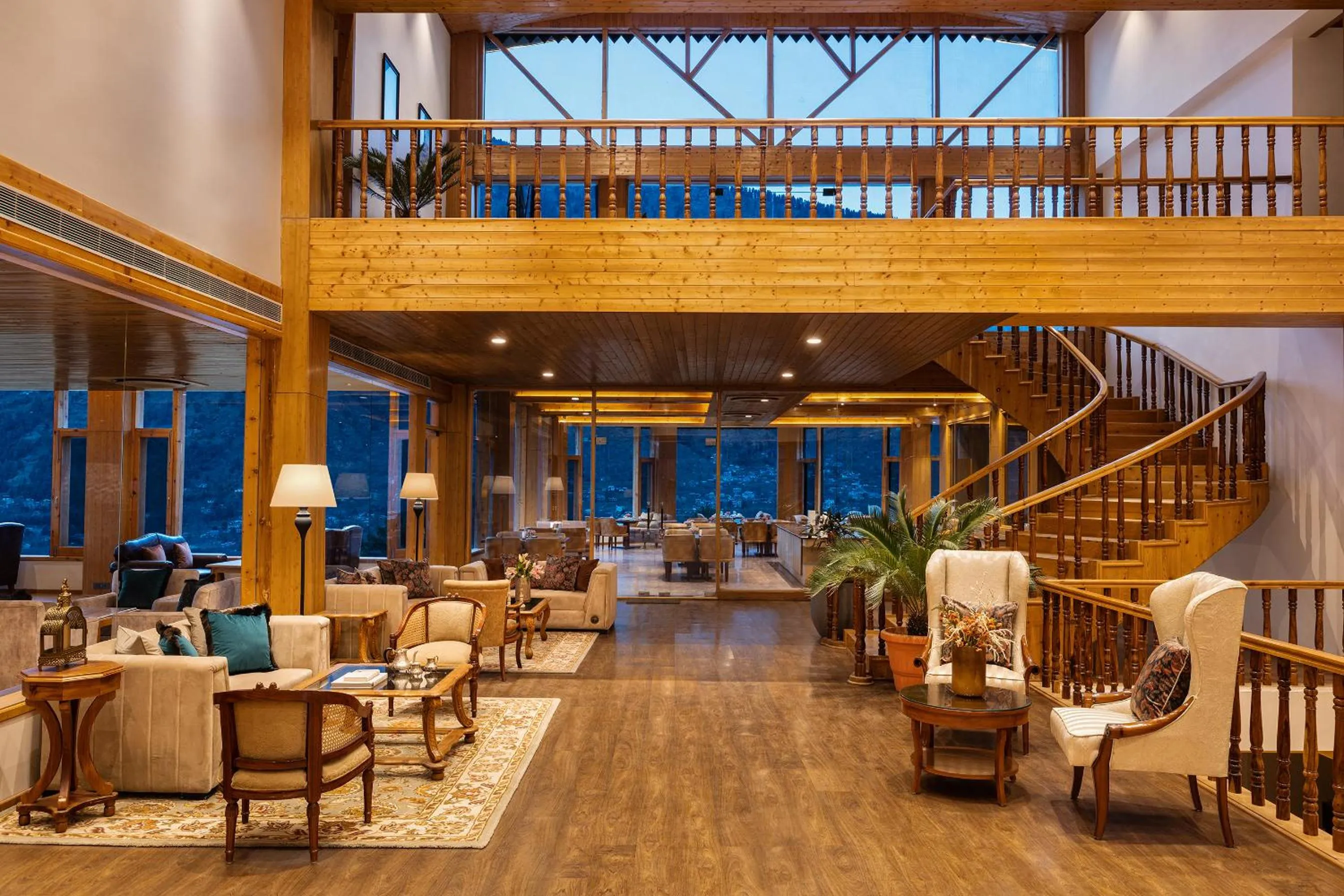 Seating area in Baragarh Resort & Spa, Manali- IHCL SeleQtions