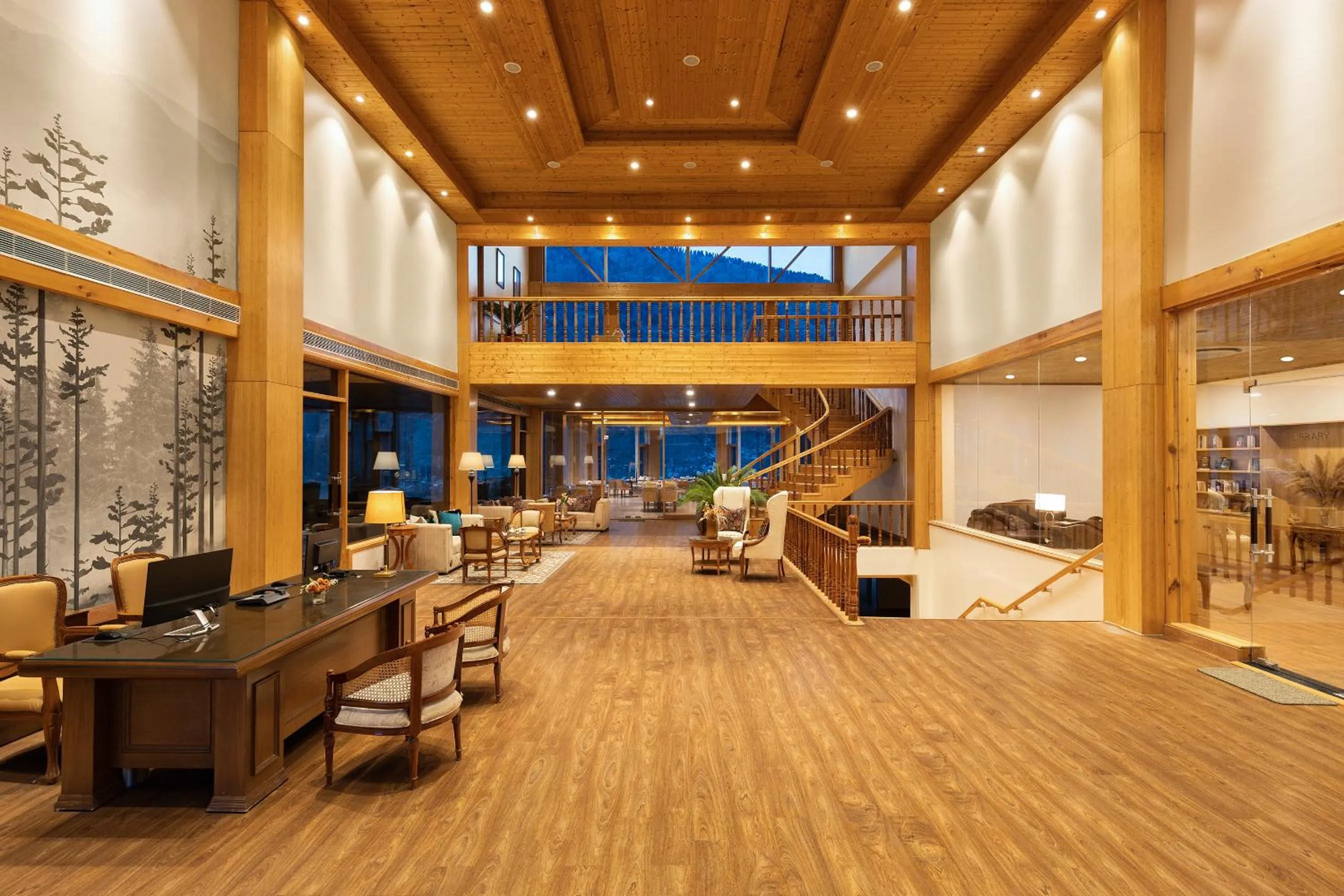 Lobby or reception in Baragarh Resort & Spa, Manali- IHCL SeleQtions