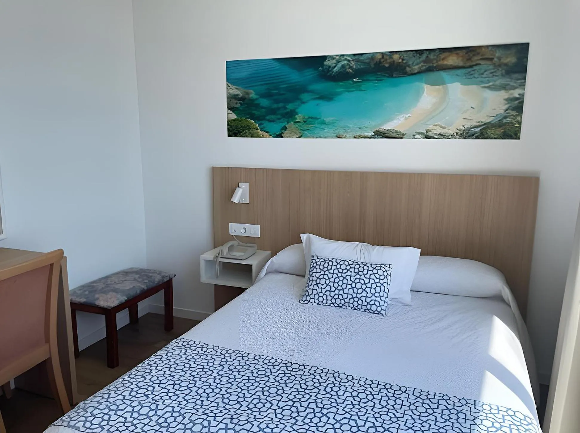 Bed in Hotel Sultán