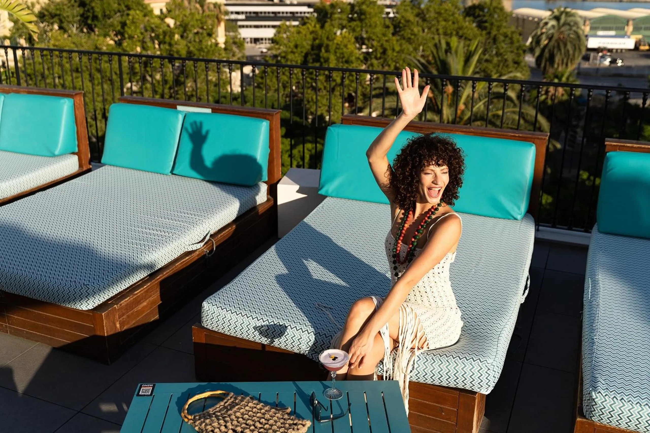 Balcony/Terrace in Room Mate Collection Valeria, Málaga