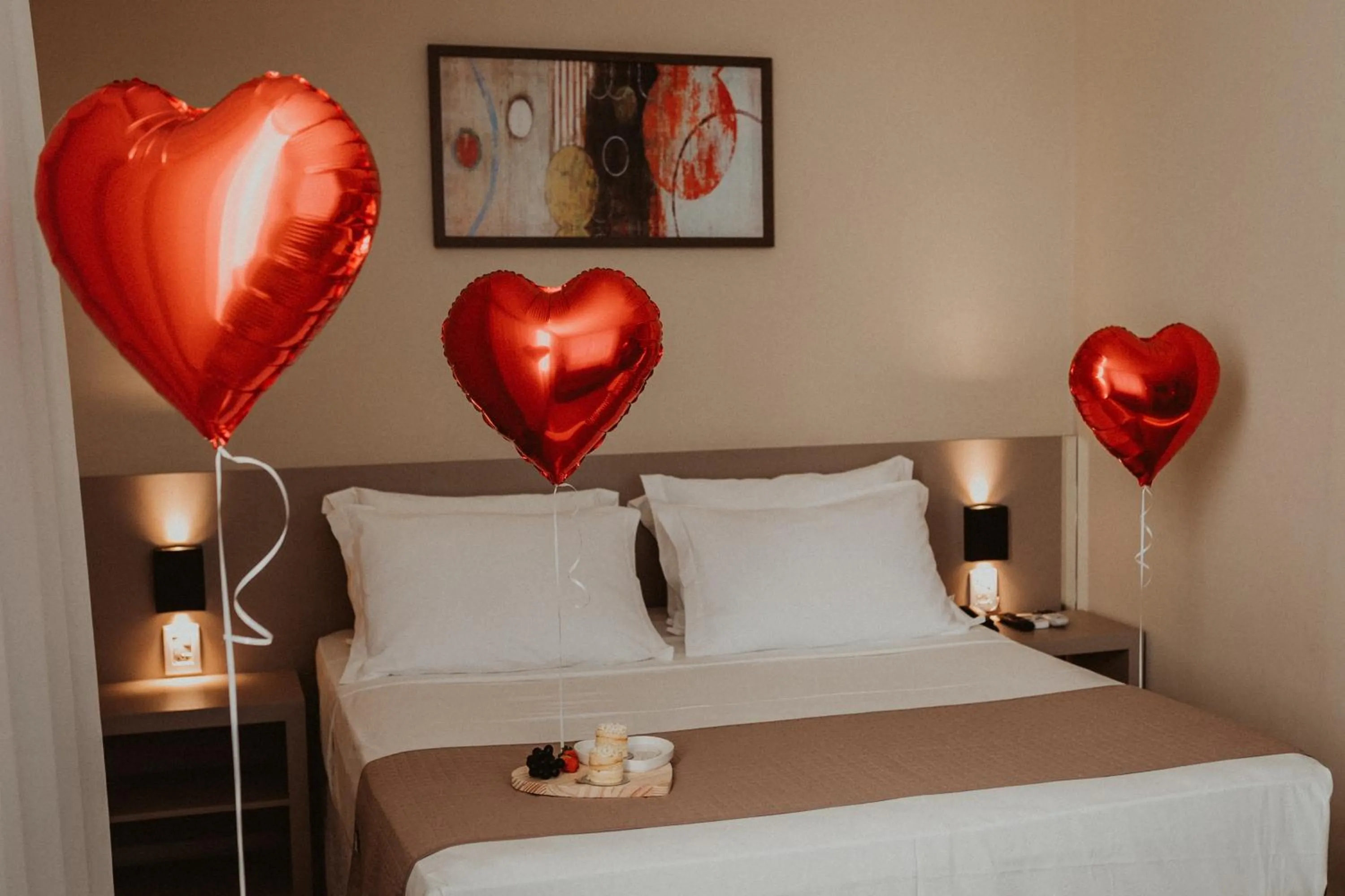 Bed in Pousada Molinha