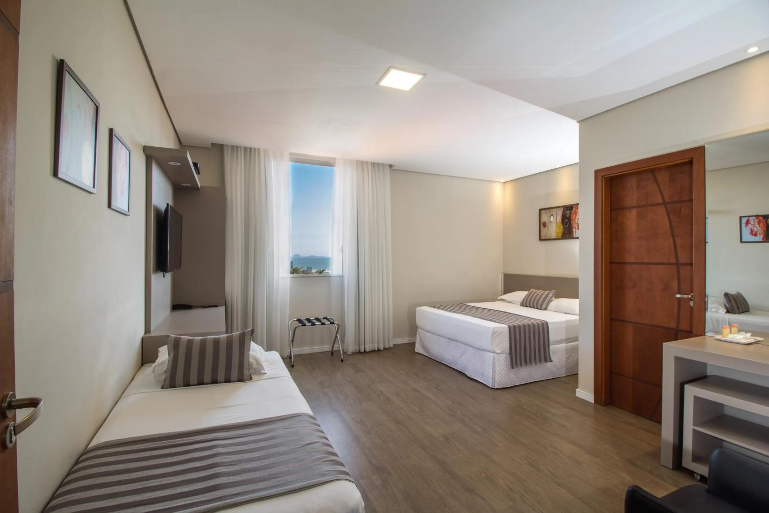 Bed in Pousada Molinha