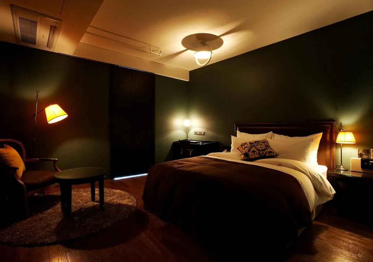 Bed in Lee Design Hotel