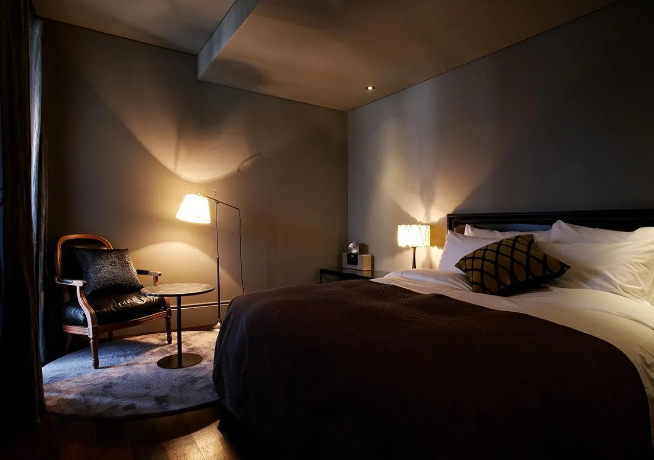 Bed in Lee Design Hotel