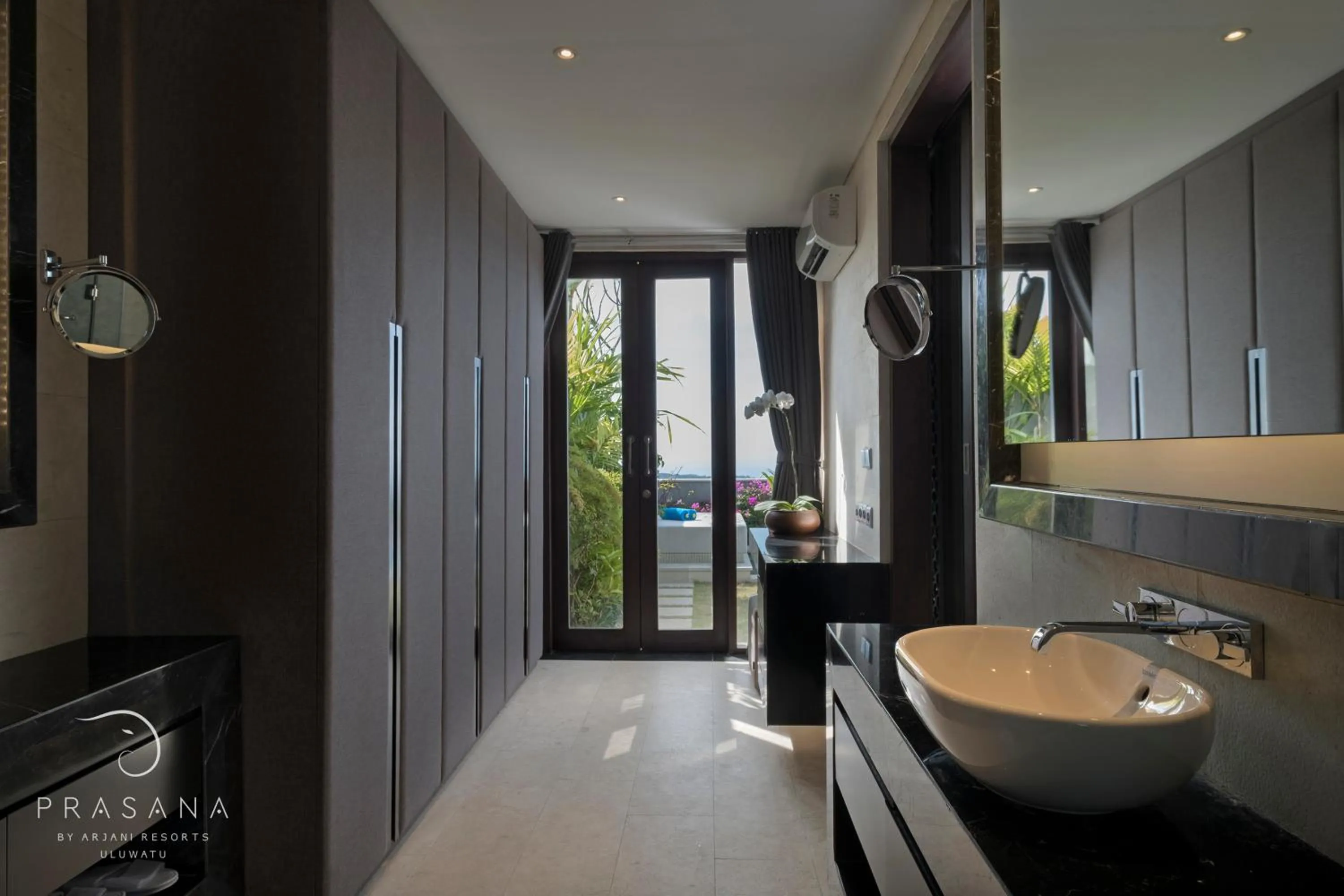 Bathroom in Prasana Villas by Arjani Resorts