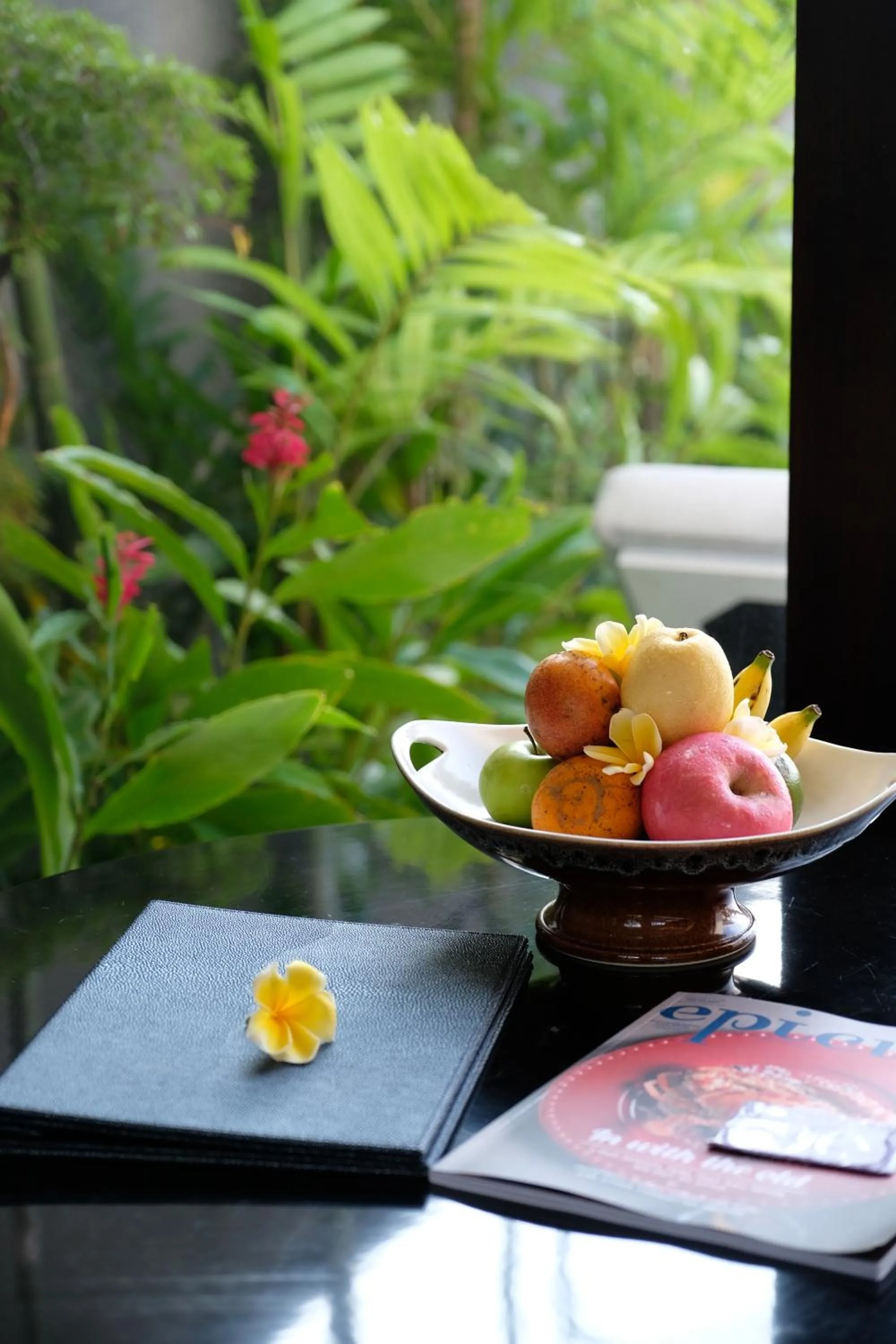 Decorative detail in Prasana Villas by Arjani Resorts