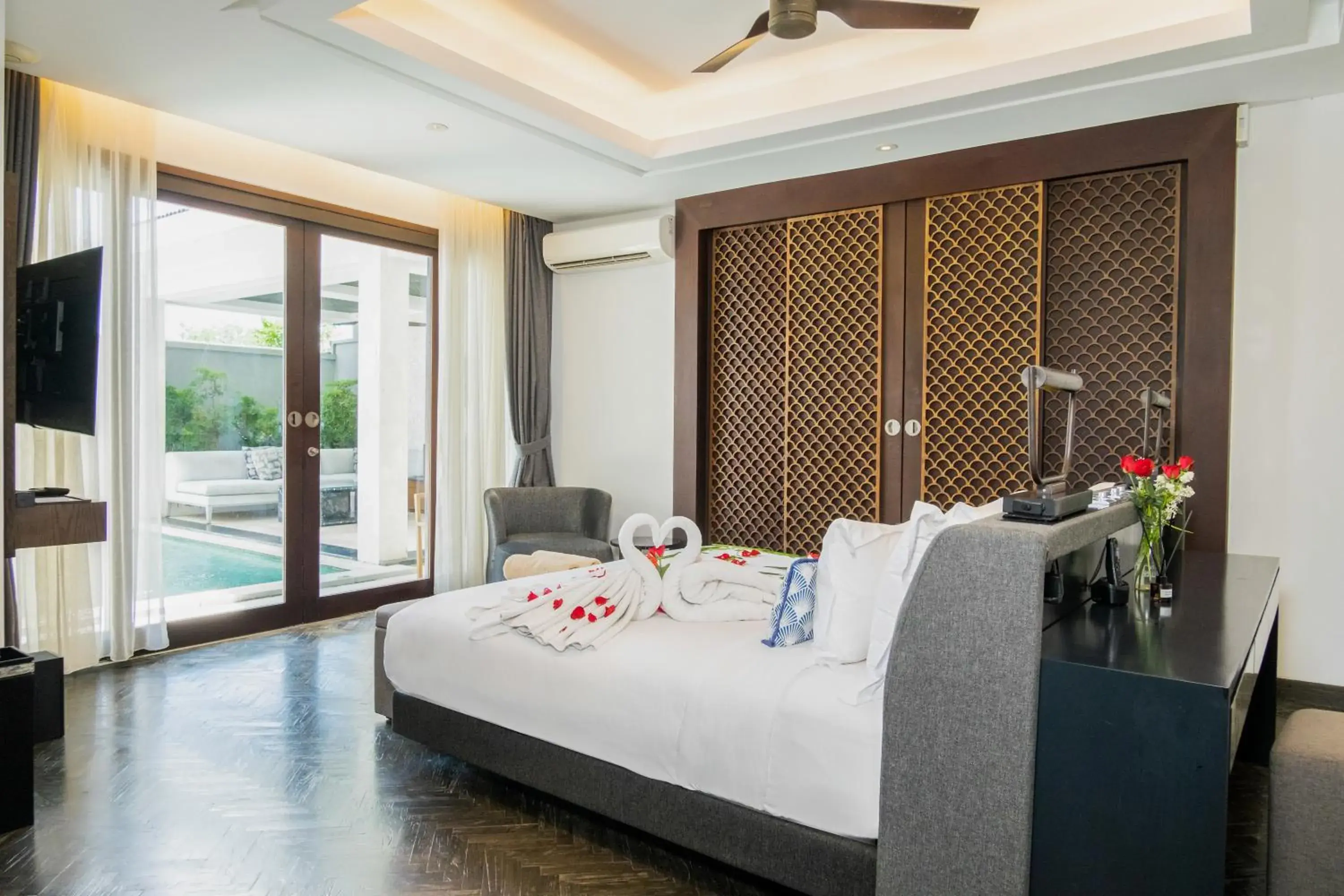 One-Bedroom Pool Villa with Free Benefits in Prasana Villas by Arjani Resorts One-Bedroom Pool Villa with Free Benefits in Prasana Villas by Arjani Resorts