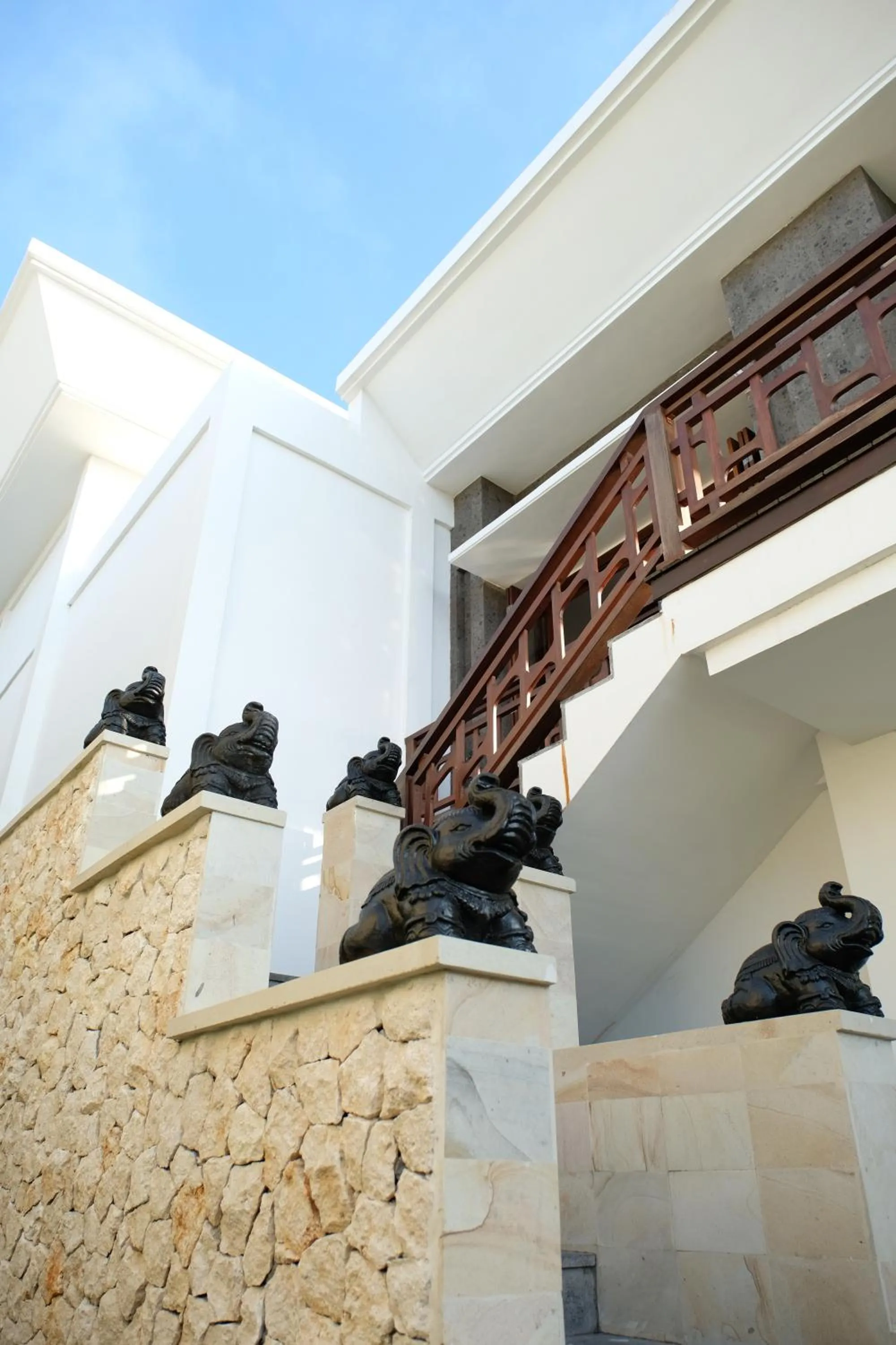 Property building in Prasana Villas by Arjani Resorts