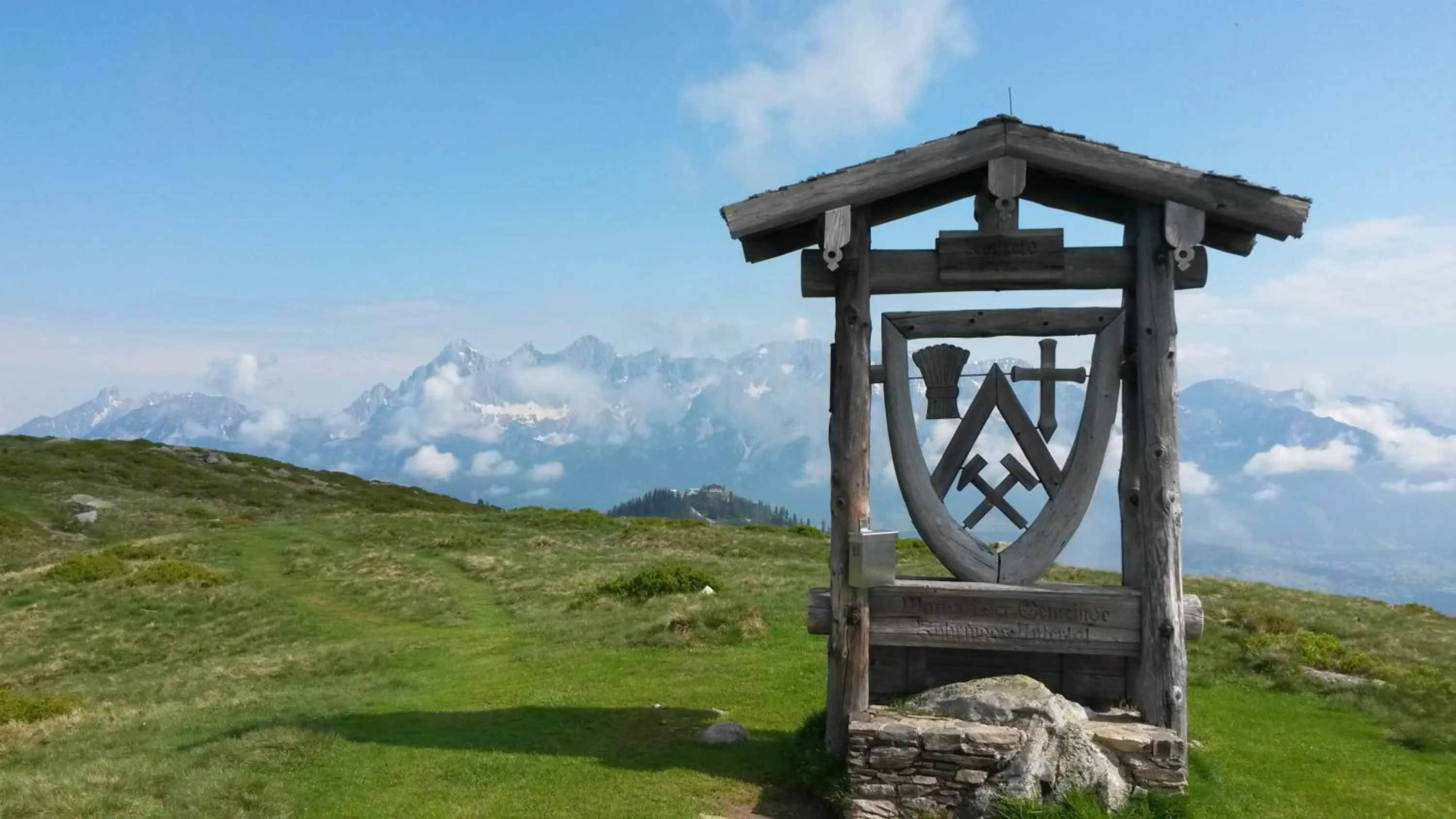 Natural landscape in Dachsteinblick