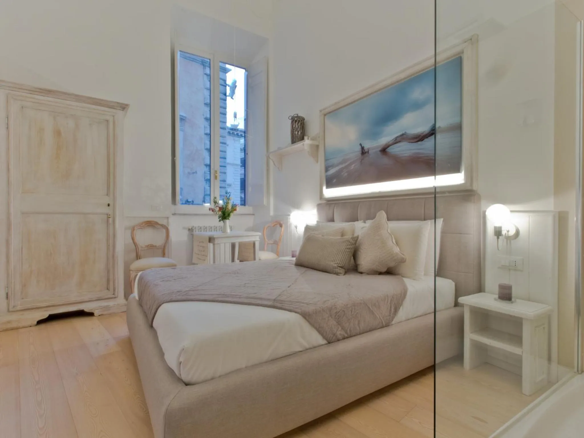 Bed in Primo Piano Suites