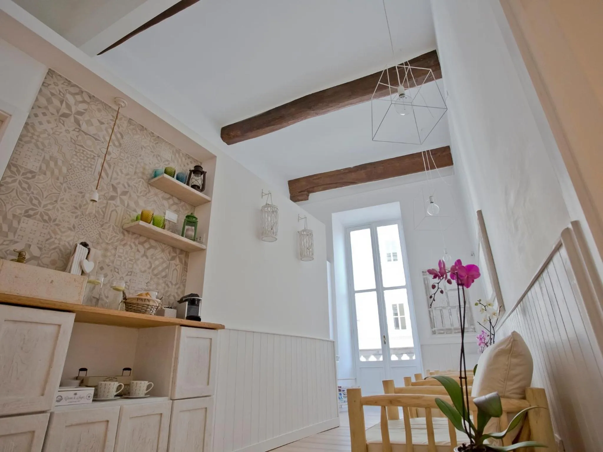 Decorative detail in Primo Piano Suites