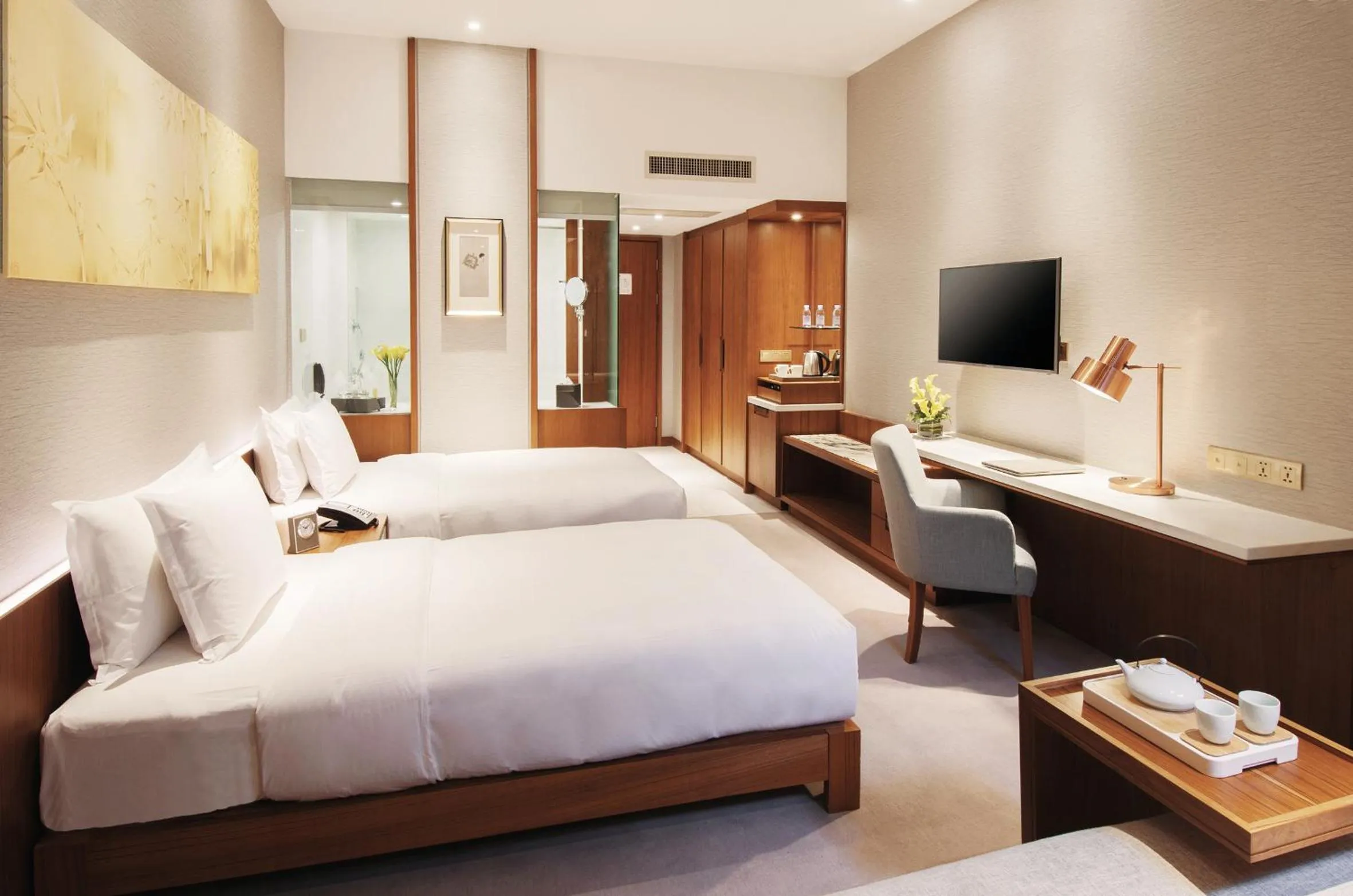 Bedroom, TV/Entertainment Center in Deacon House Wuxi