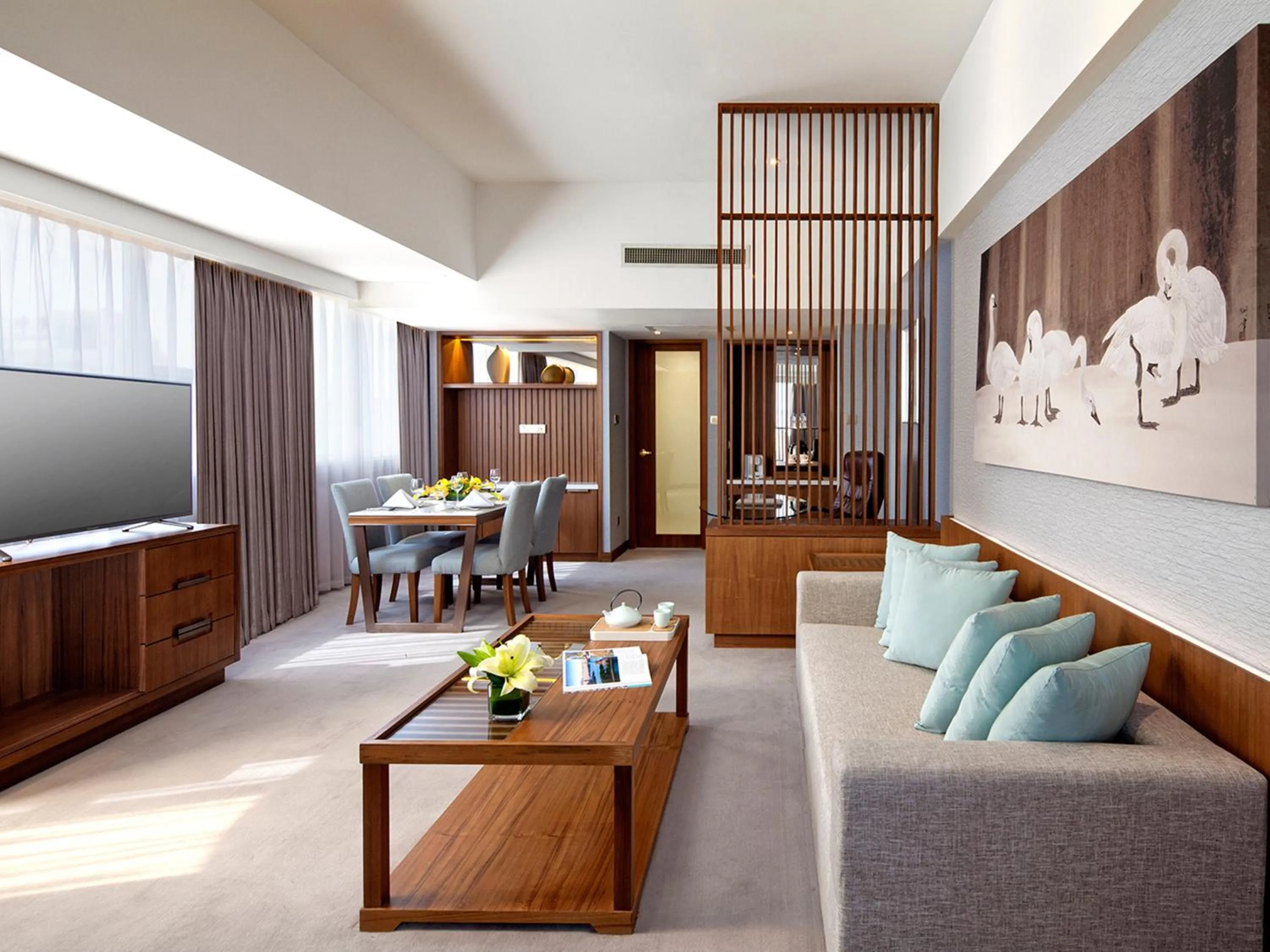 Photo of the whole room, Seating Area in Deacon House Wuxi