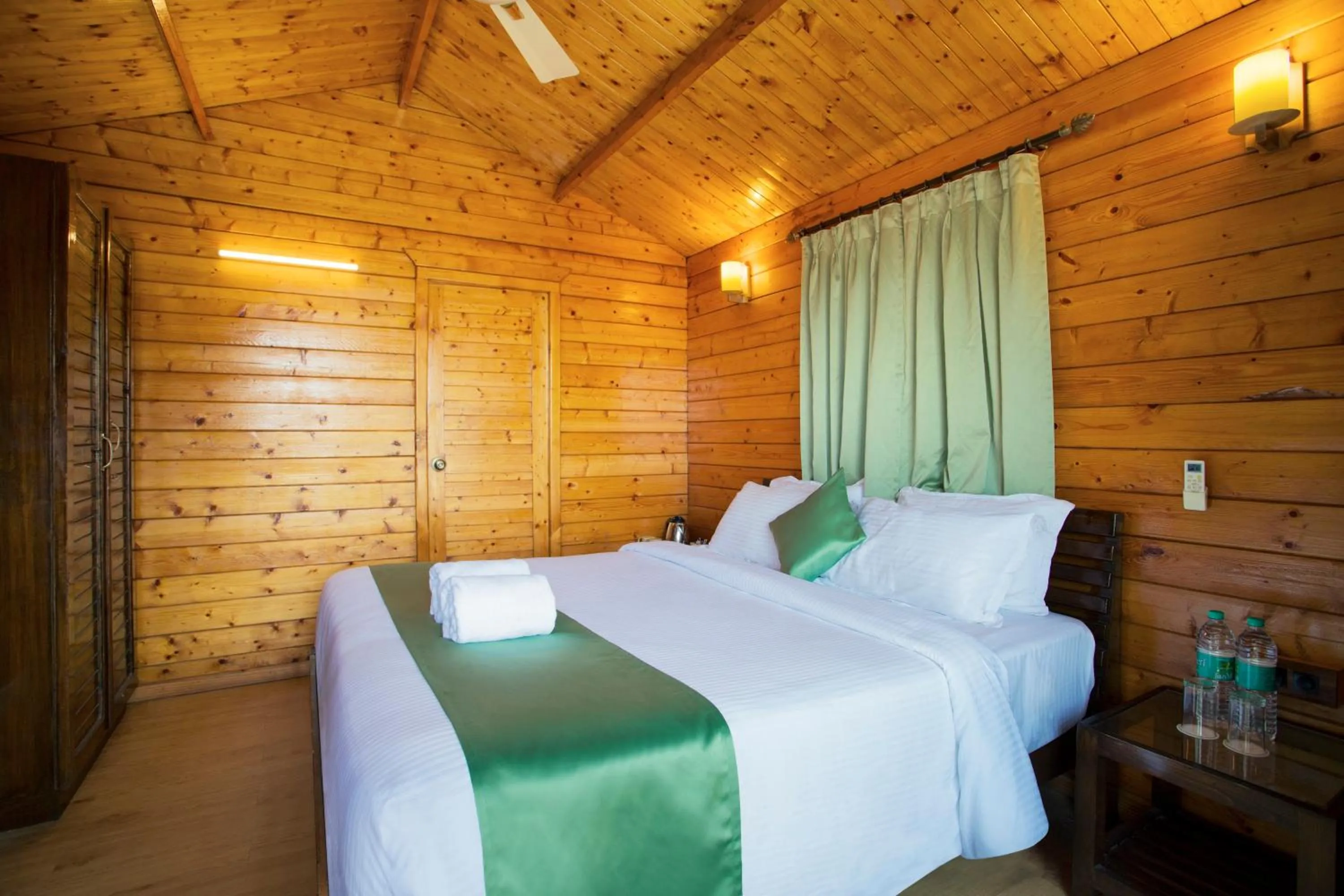 Bed in Antares Beach Resort, Vagator