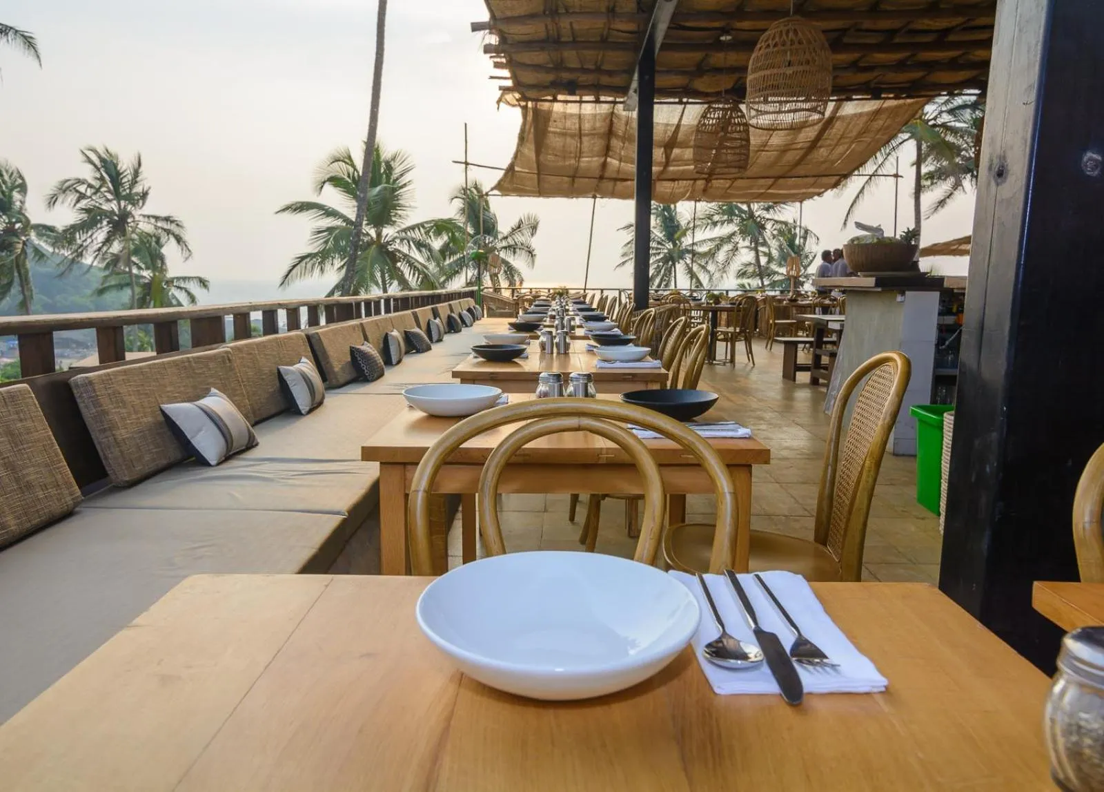 Restaurant/Places to Eat in Antares Beach Resort, Vagator