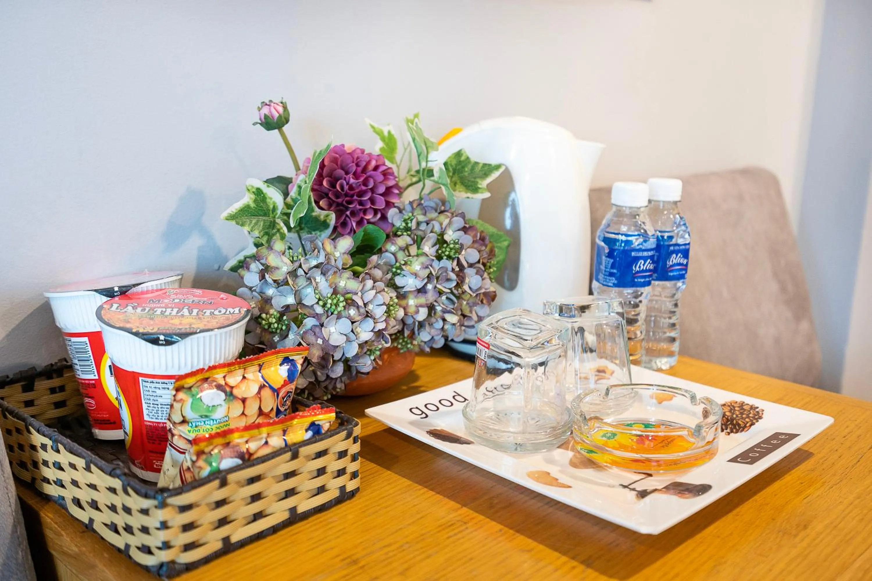 Decorative detail in Lucky Star Hotel 146 Nguyen Trai