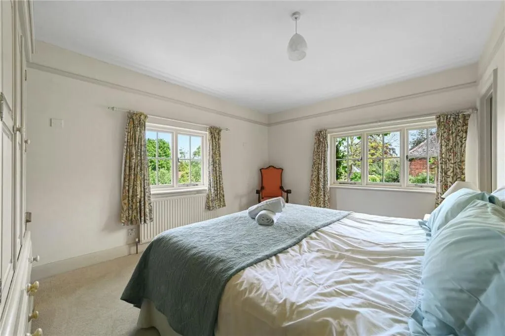 Garden view in Unique Home in Prime Location in Dedham