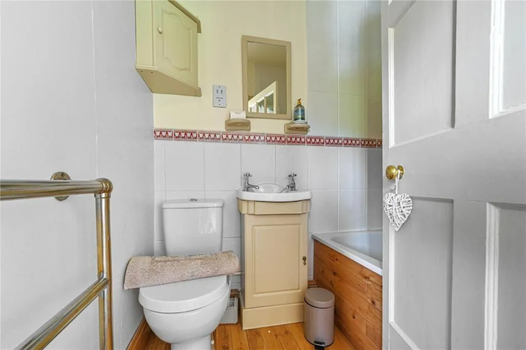 Bathroom in Unique Home in Prime Location in Dedham