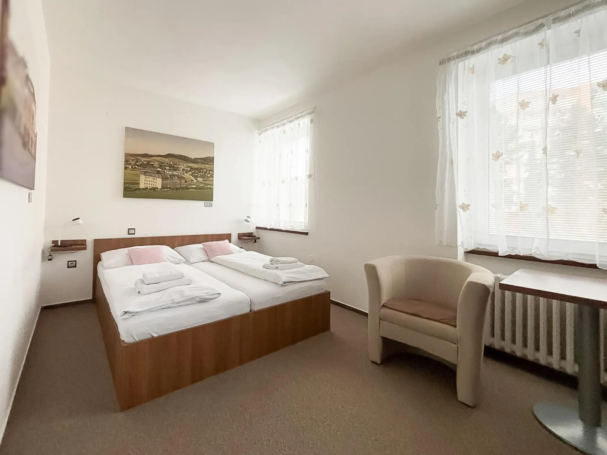 Bedroom, Bed in Hotel Pod Radnicí