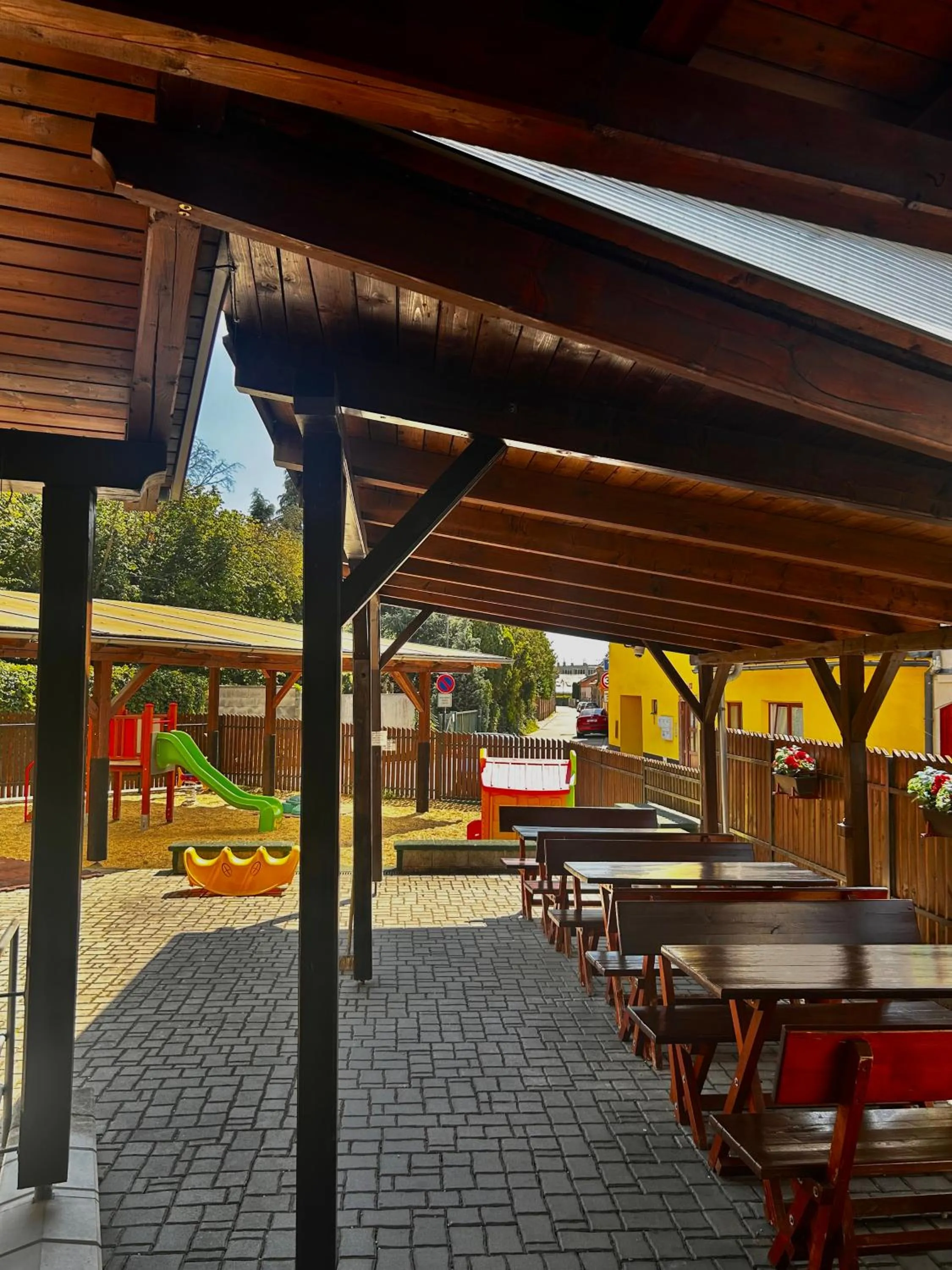 Children play ground in Hotel Pod Radnicí