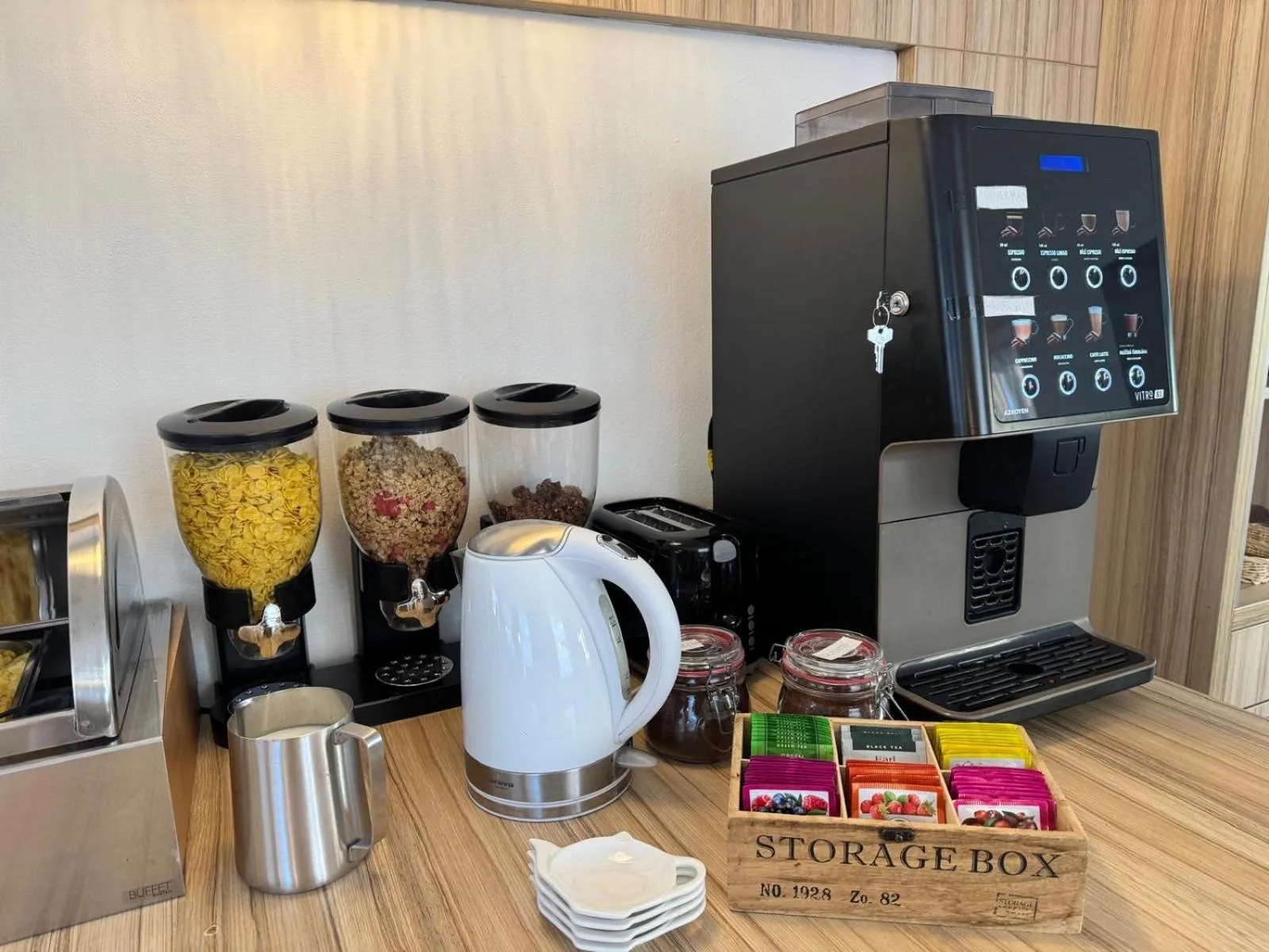 Buffet breakfast in Hotel Pod Radnicí