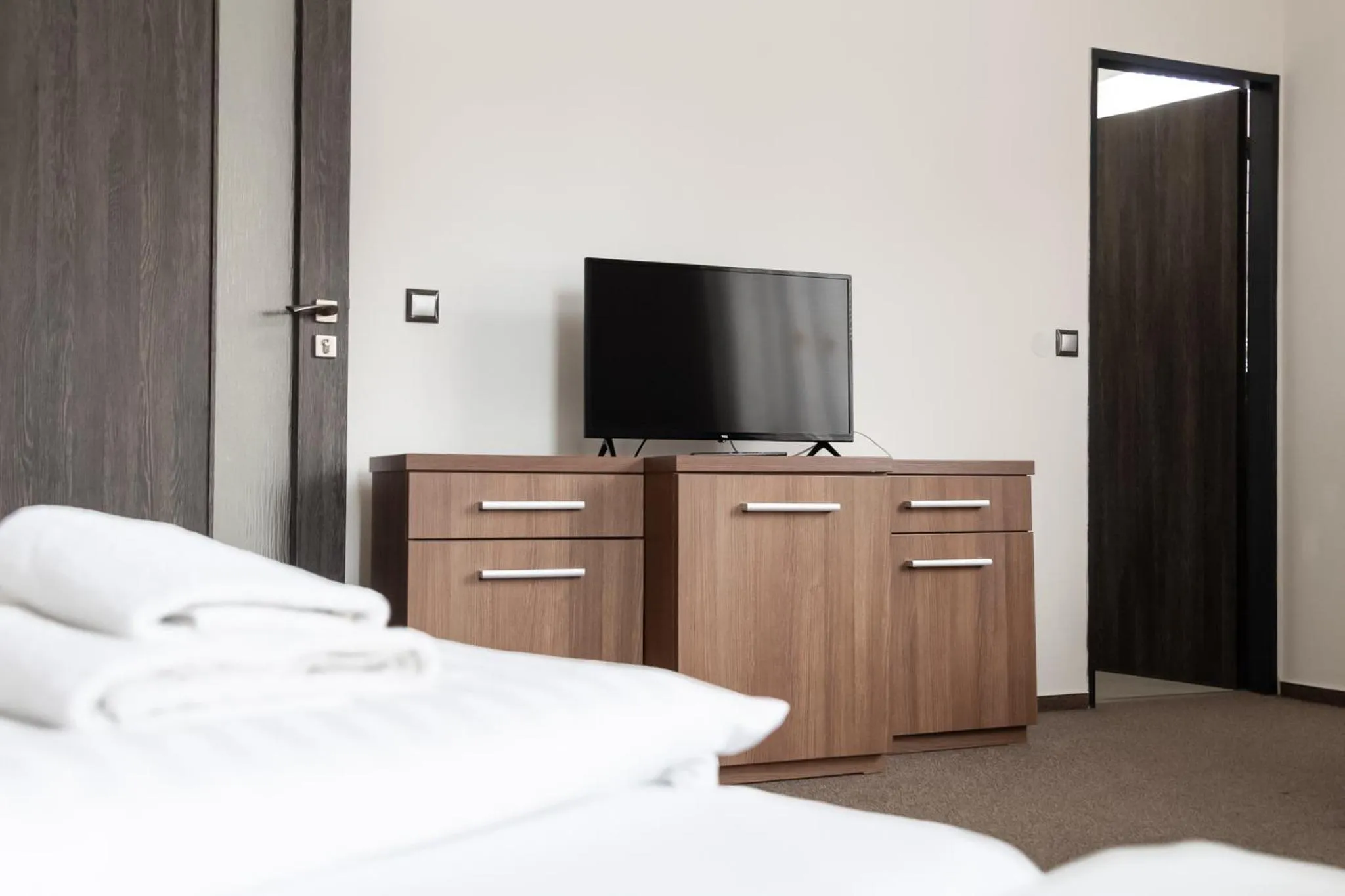 Bedroom, Bed in Hotel Pod Radnicí