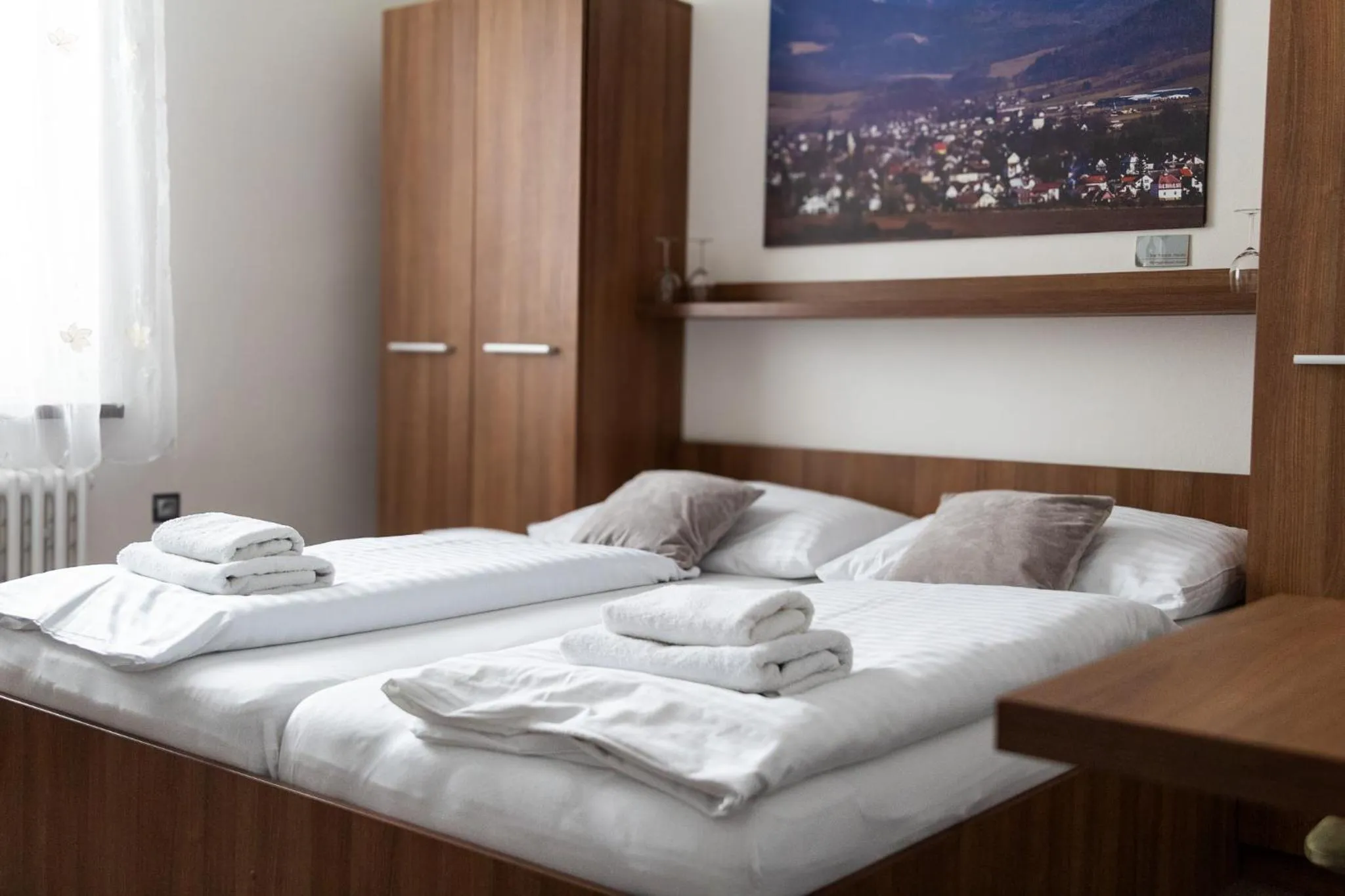 Bedroom, Bed in Hotel Pod Radnicí