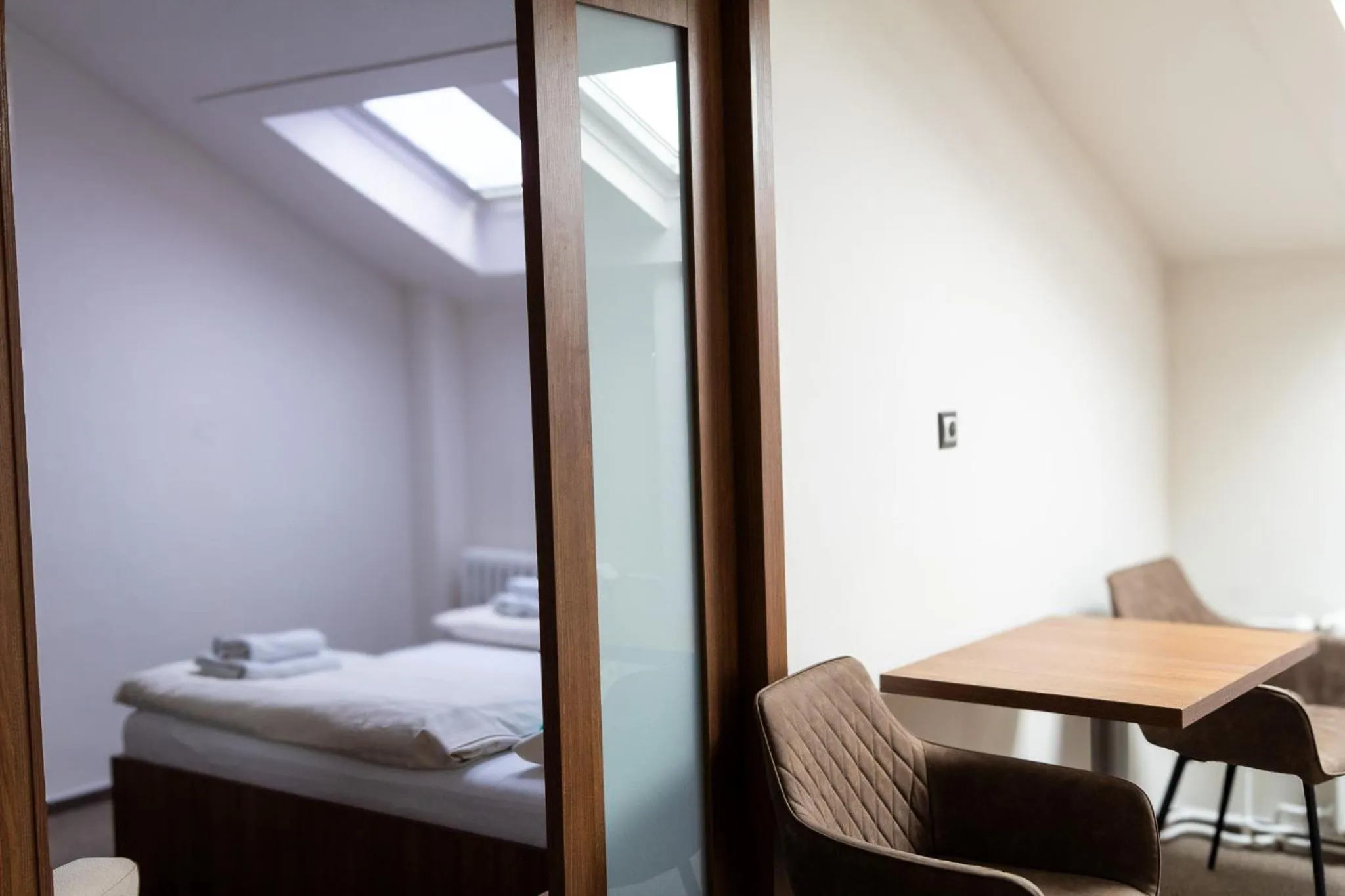 Bedroom, Bed in Hotel Pod Radnicí