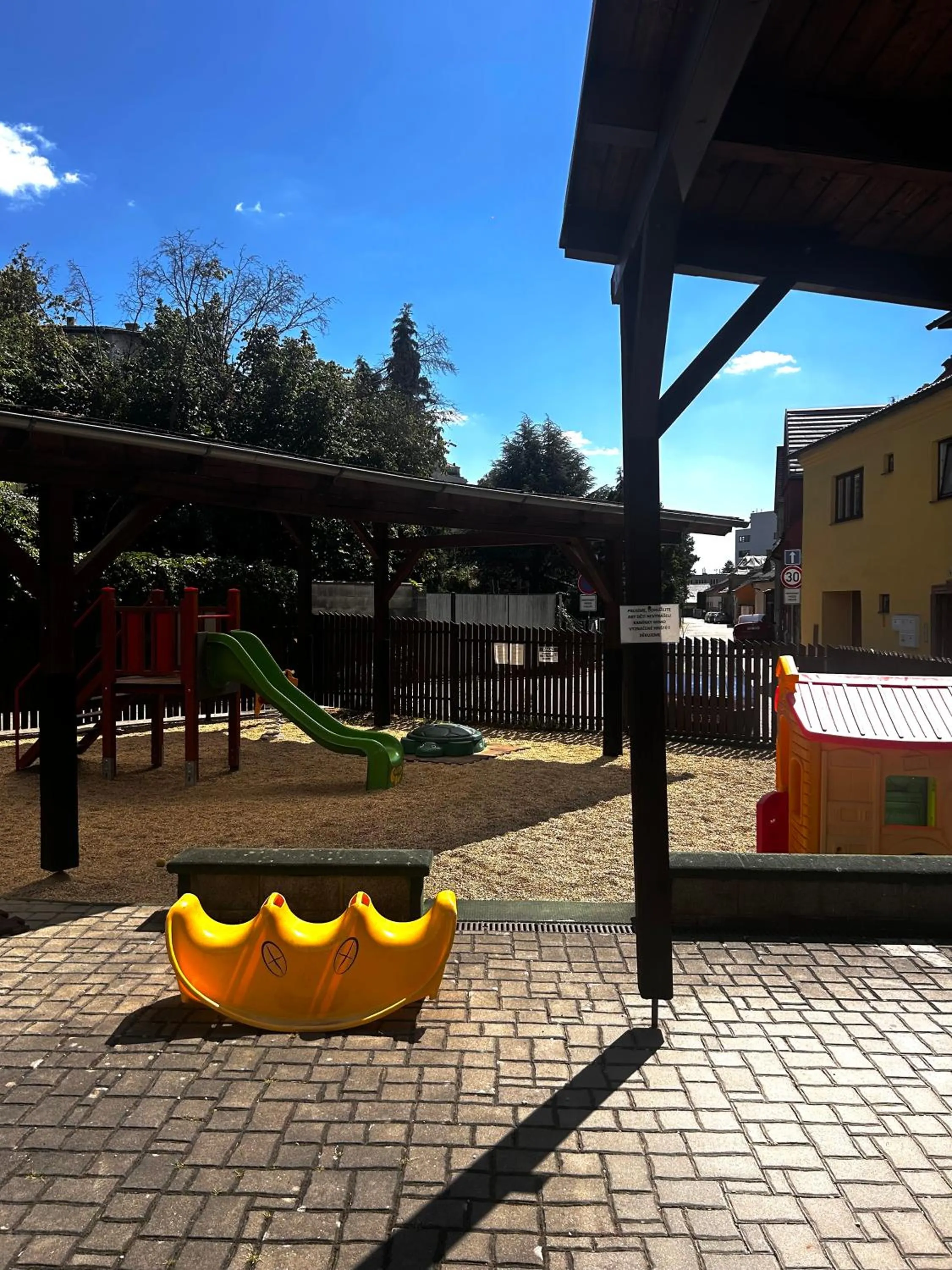 Children play ground in Hotel Pod Radnicí