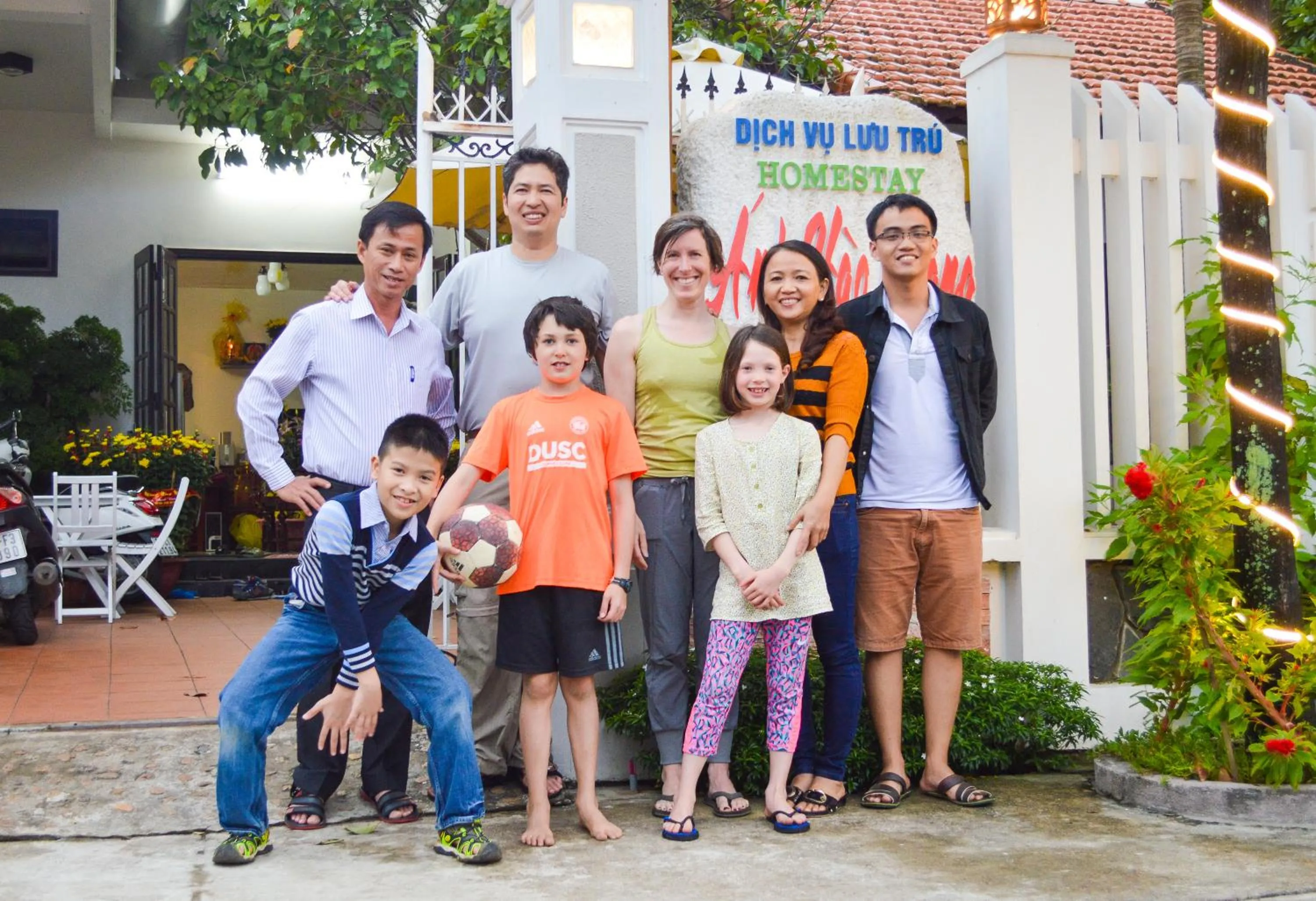 Family in HaLo HomeStay