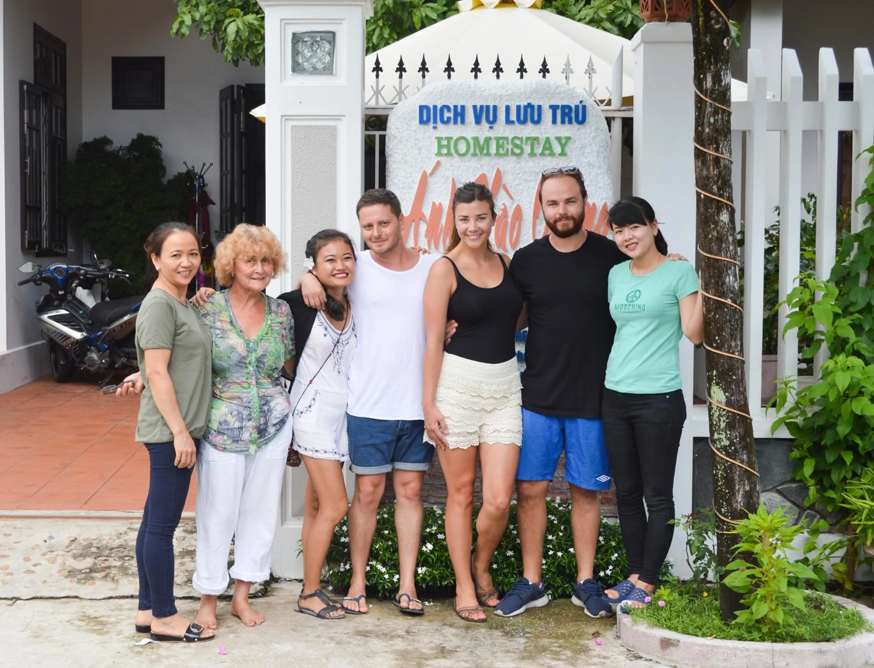 group of guests, Guests in HaLo HomeStay