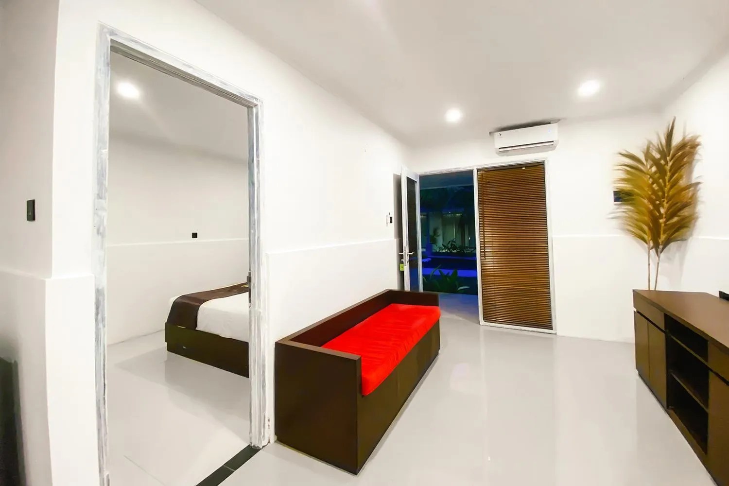 Seating area in FRii Resort Gili Trawangan