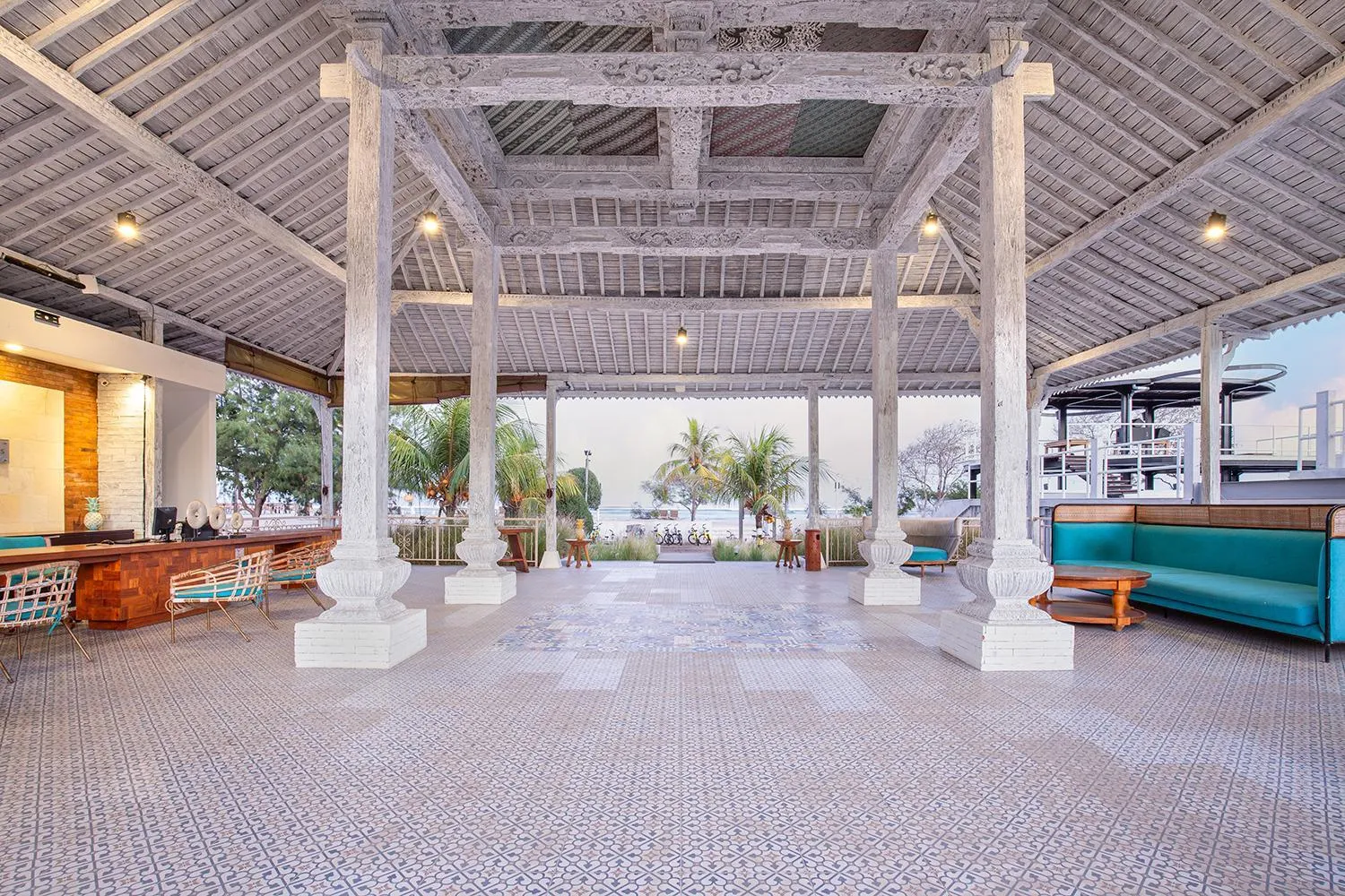 Lobby or reception in FRii Resort Gili Trawangan