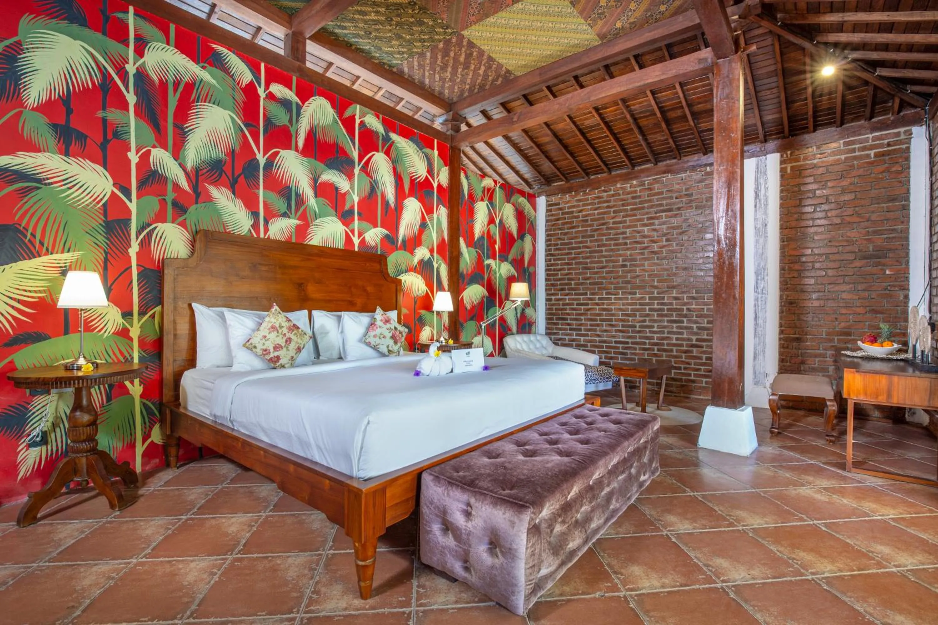 Bed in FRii Resort Gili Trawangan