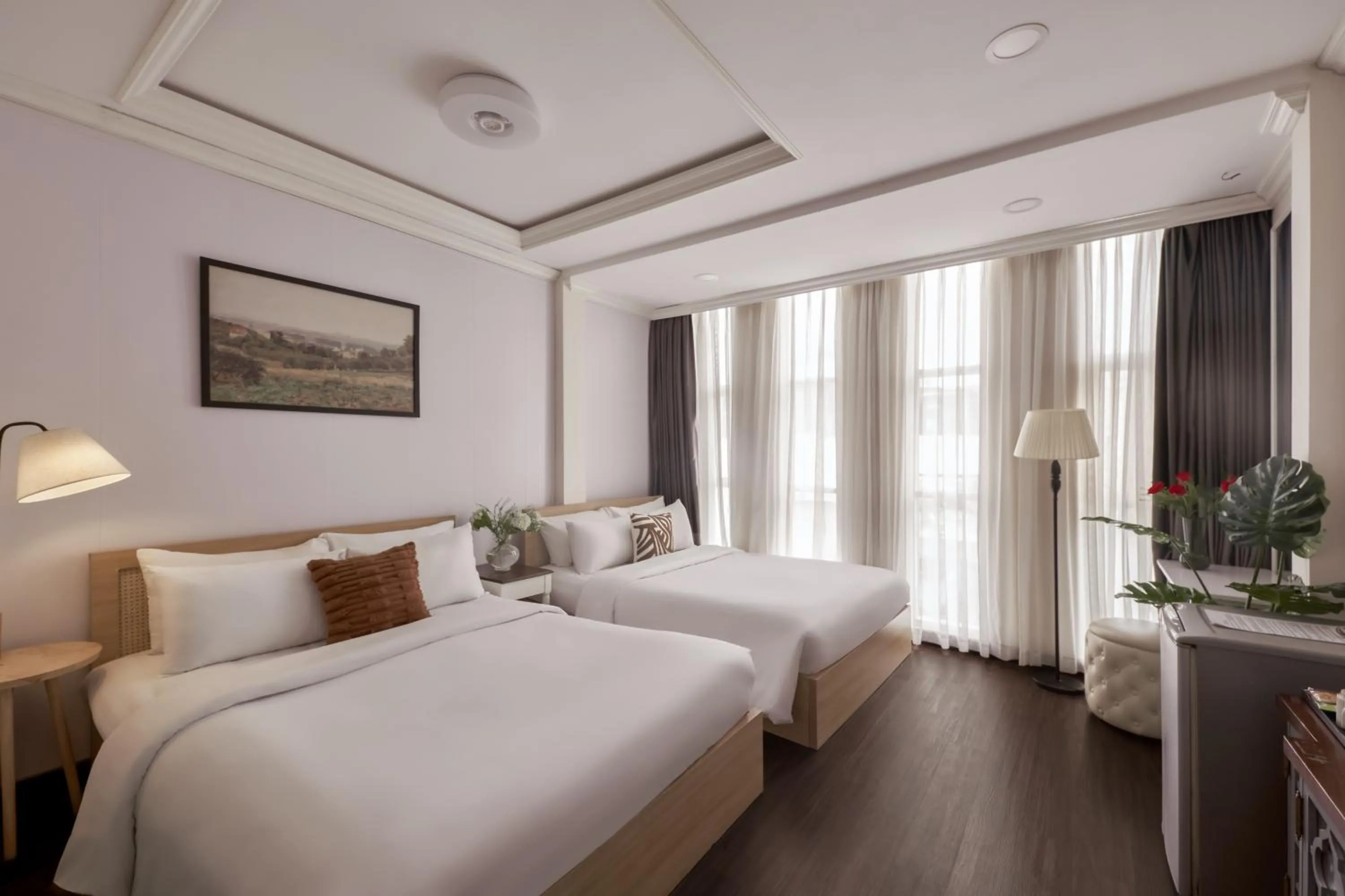 Photo of the whole room, Bed in Quy Hung Hotel And Spa Central