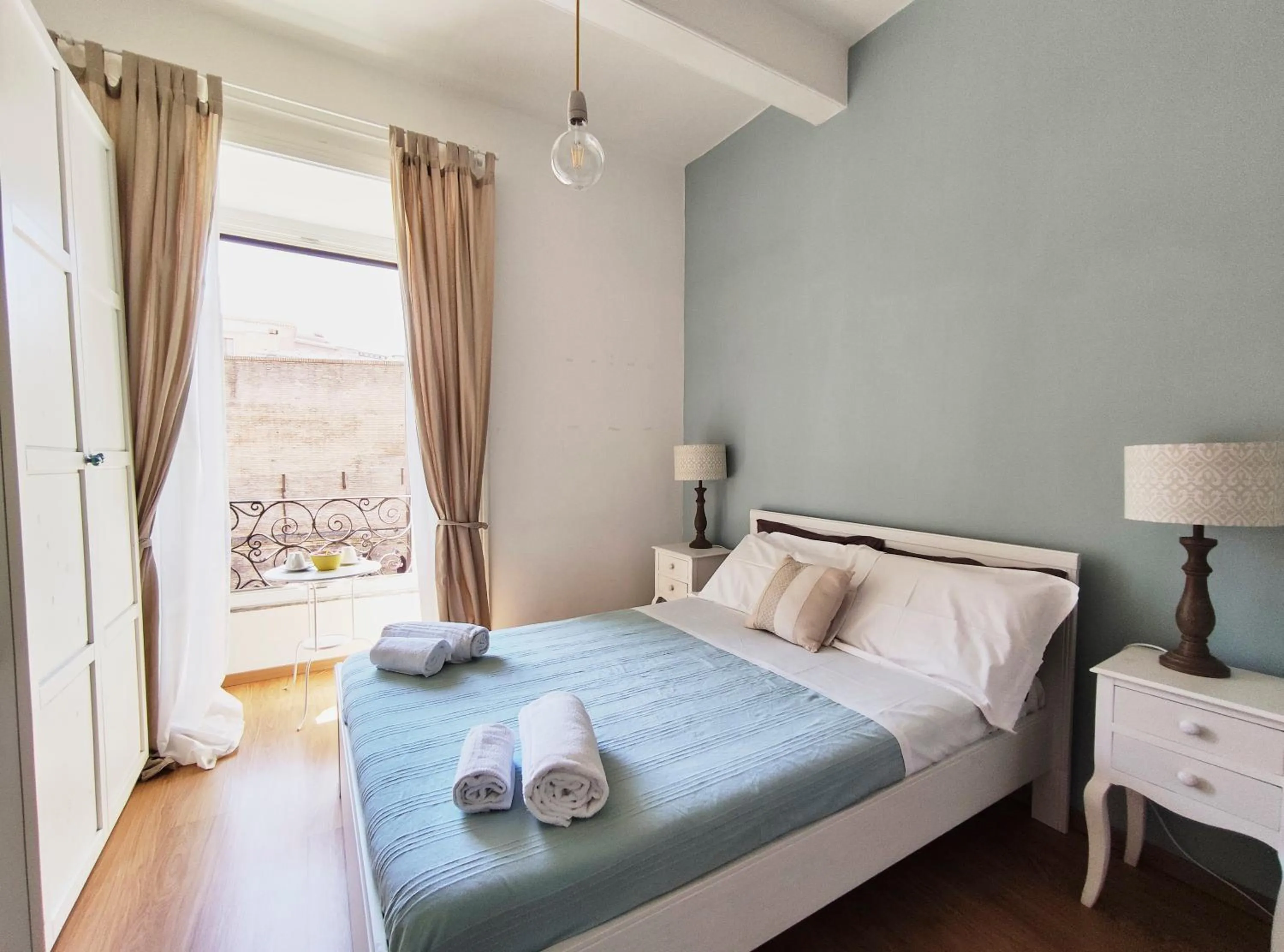 Bed in TuttoTondo Roma