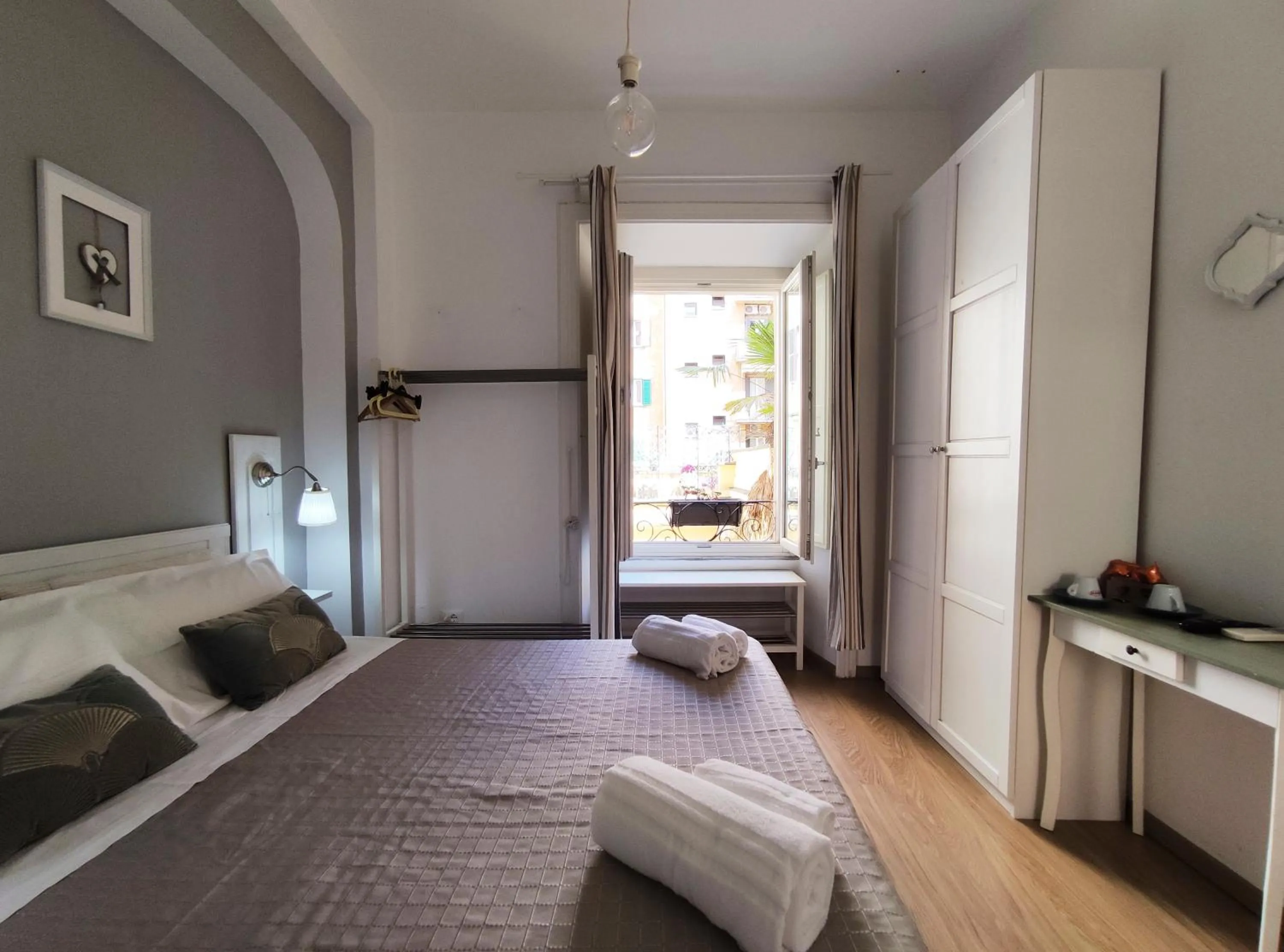 Bed in TuttoTondo Roma