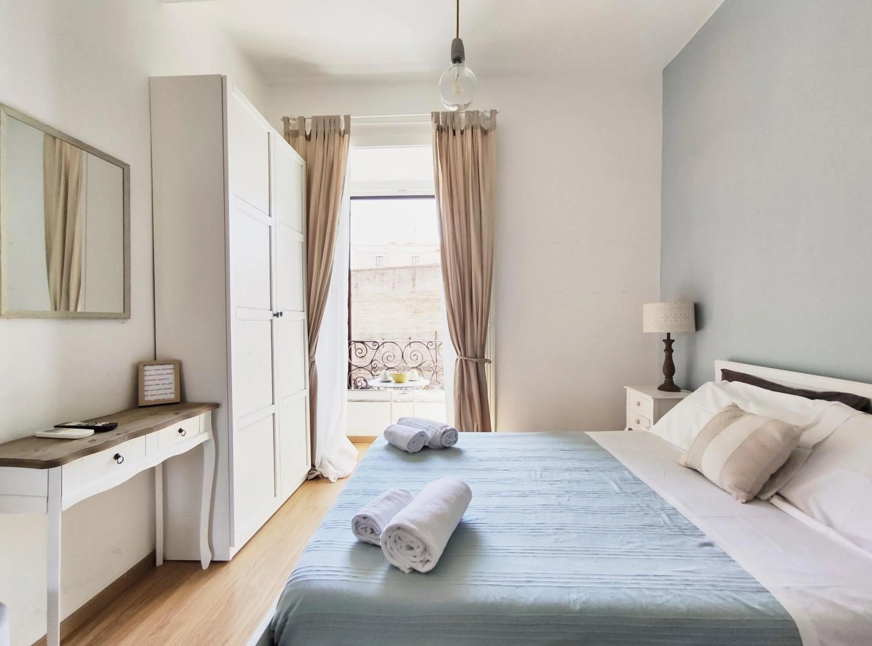 Bed in TuttoTondo Roma