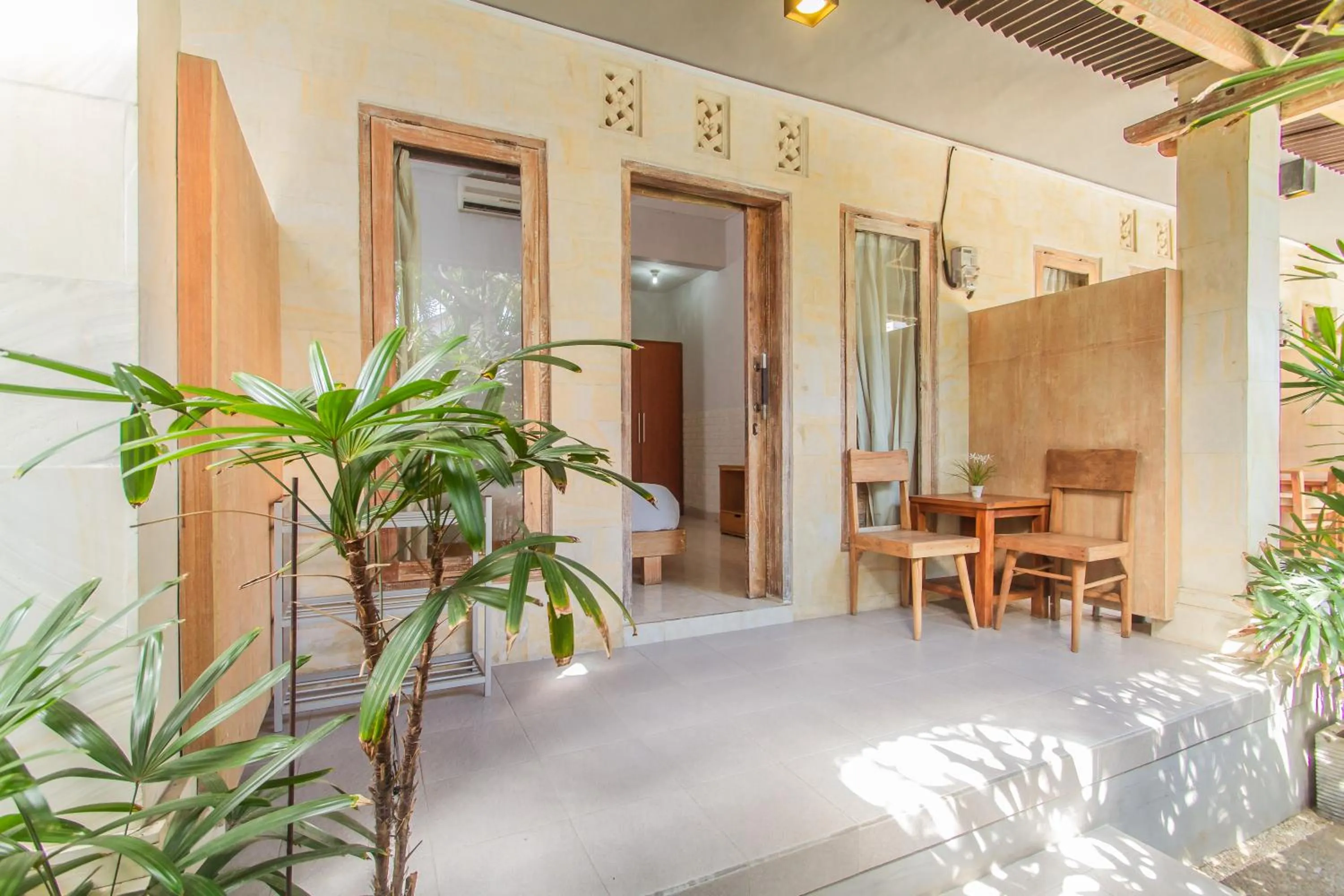 Balcony/Terrace in Sadana Bali Guesthouse