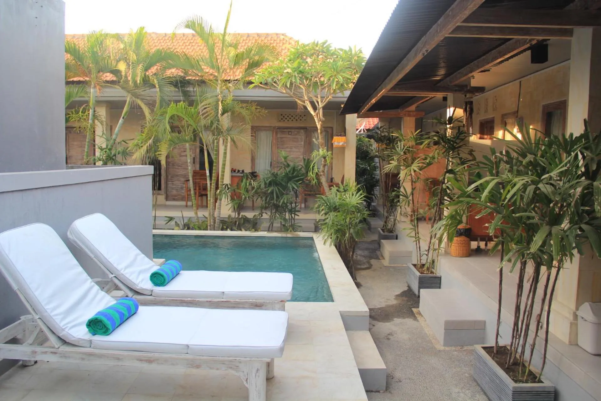 Patio in Sadana Bali Guesthouse