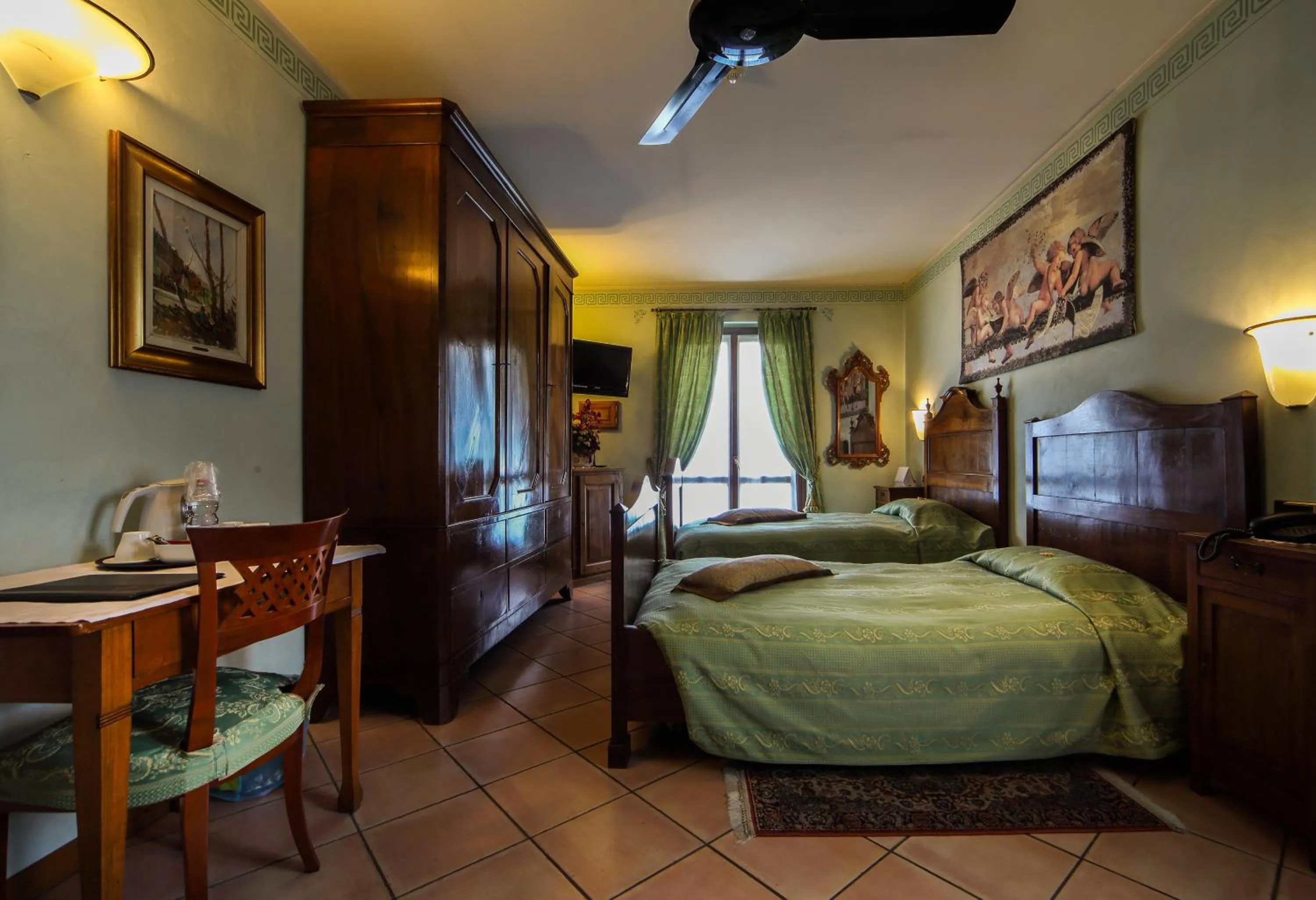 Photo of the whole room, Bed in Albergo Ristorante Conca Azzurra