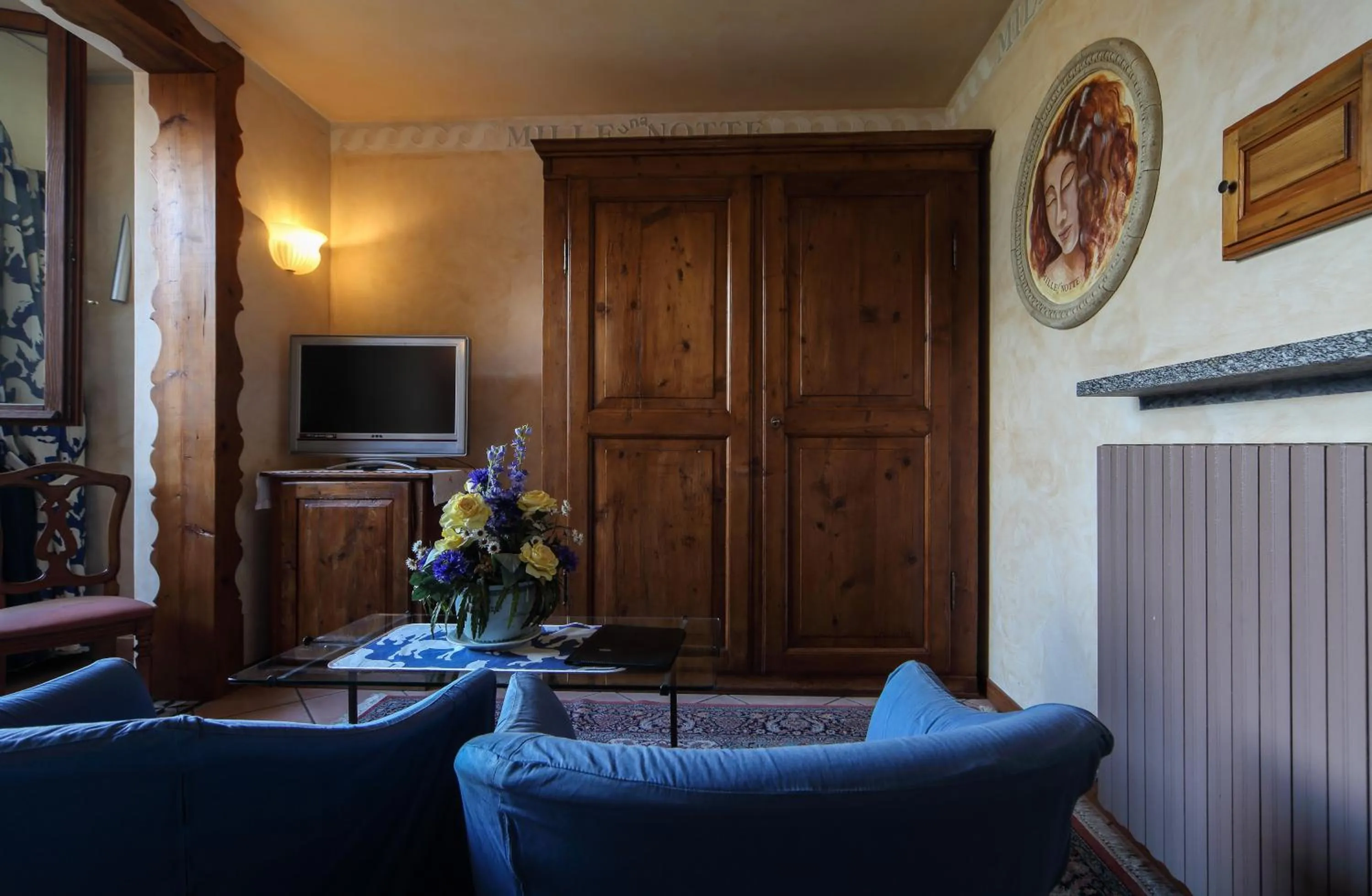 Living room in Albergo Ristorante Conca Azzurra