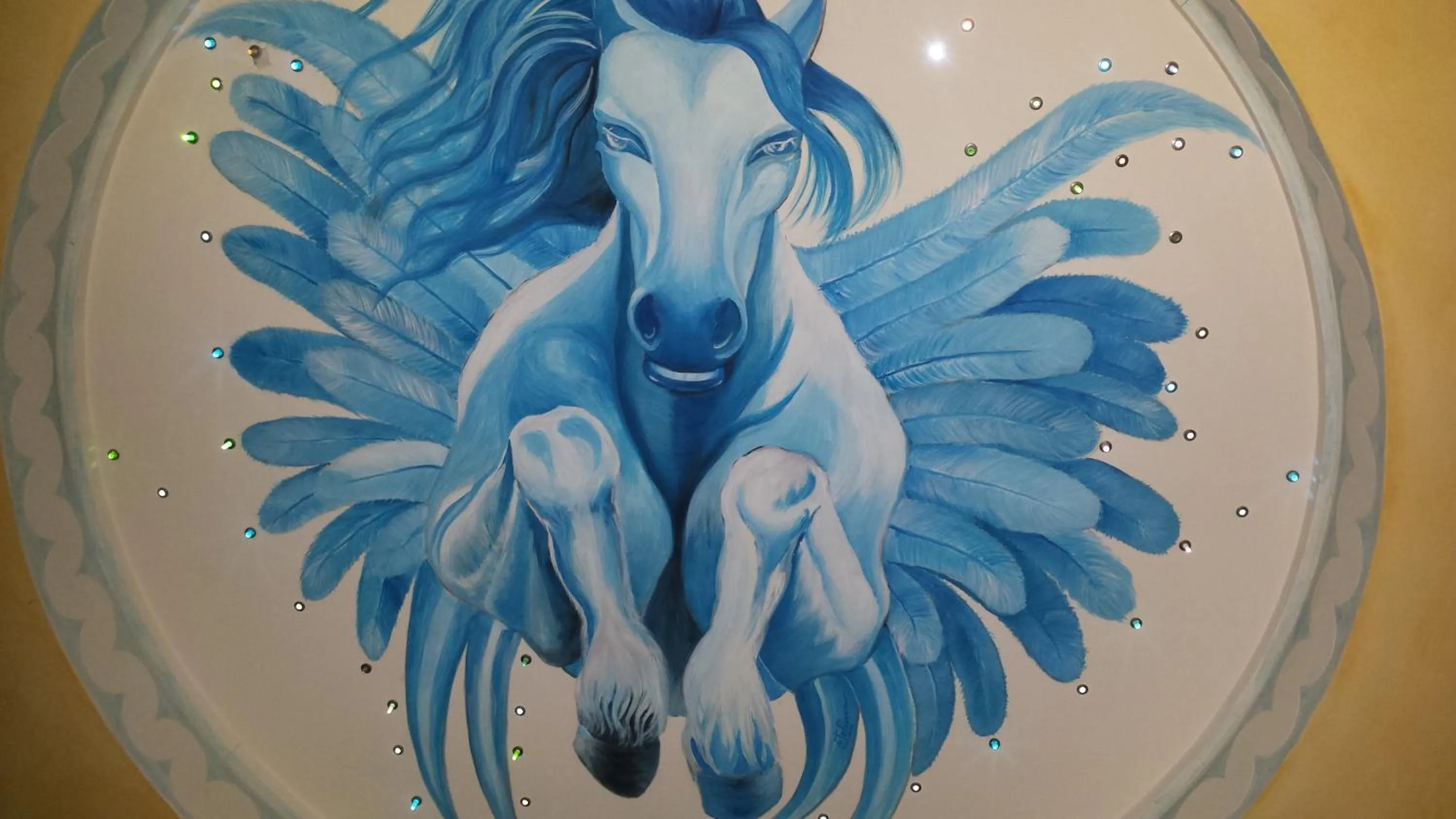 Decorative detail in Albergo Ristorante Conca Azzurra