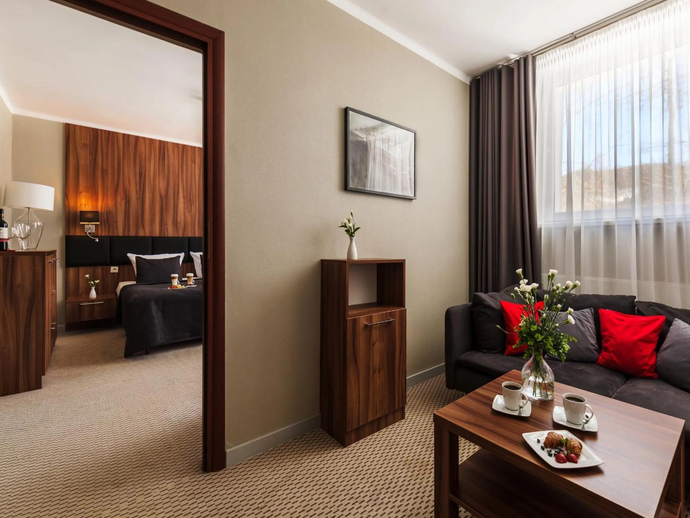 Living room in Diuna Beskidy Ustroń - dawny Kolejarz