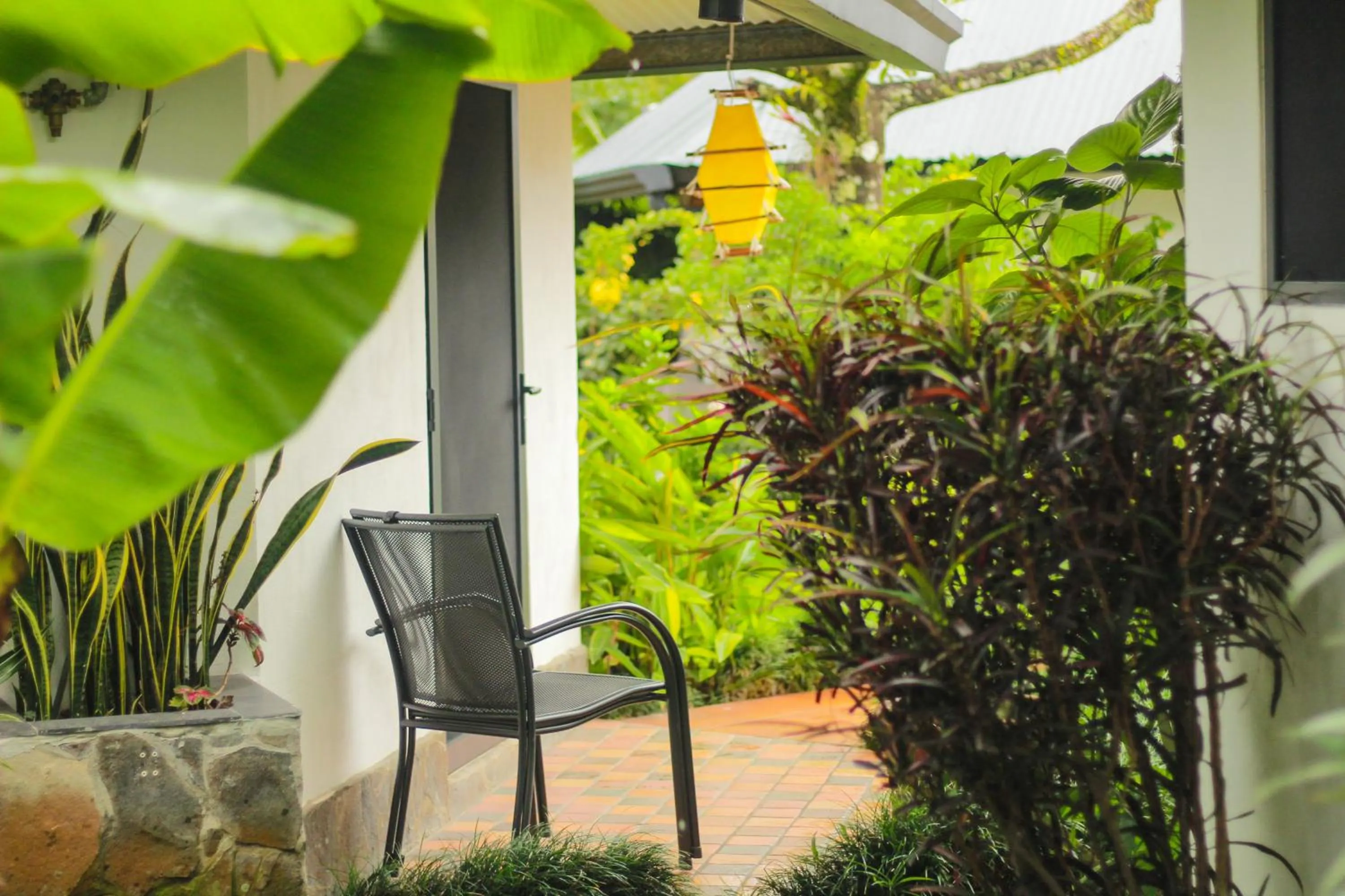 Patio in Hotel Isla Verde