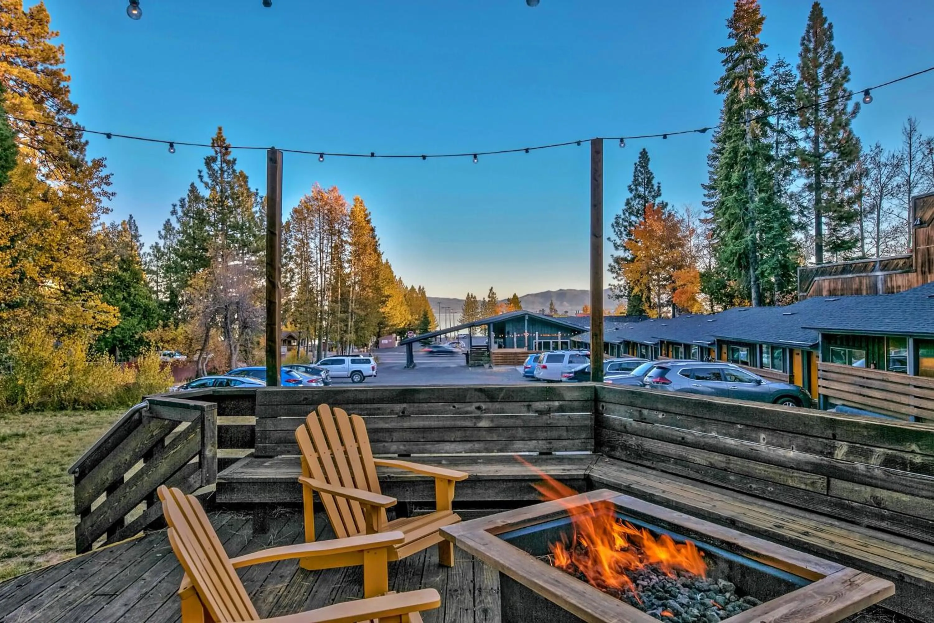 Patio in Basecamp Tahoe City